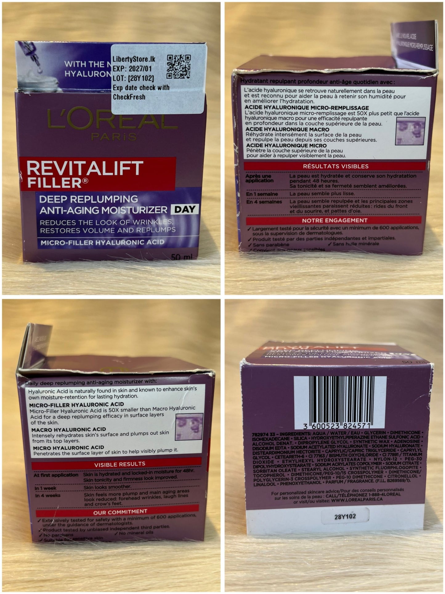 ( Discounted Product ) L'oreal Paris Revitalift Volume Filler Deep Replumping Day Moisturizer 50ml