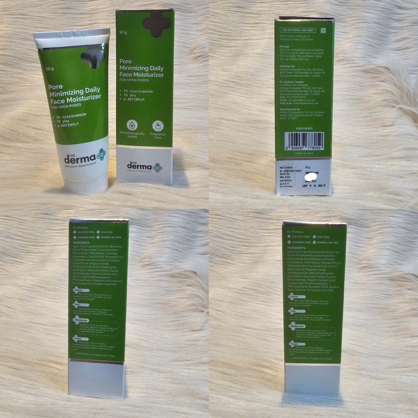 The Derma Co Pore Minimizing Moisturizer 50g