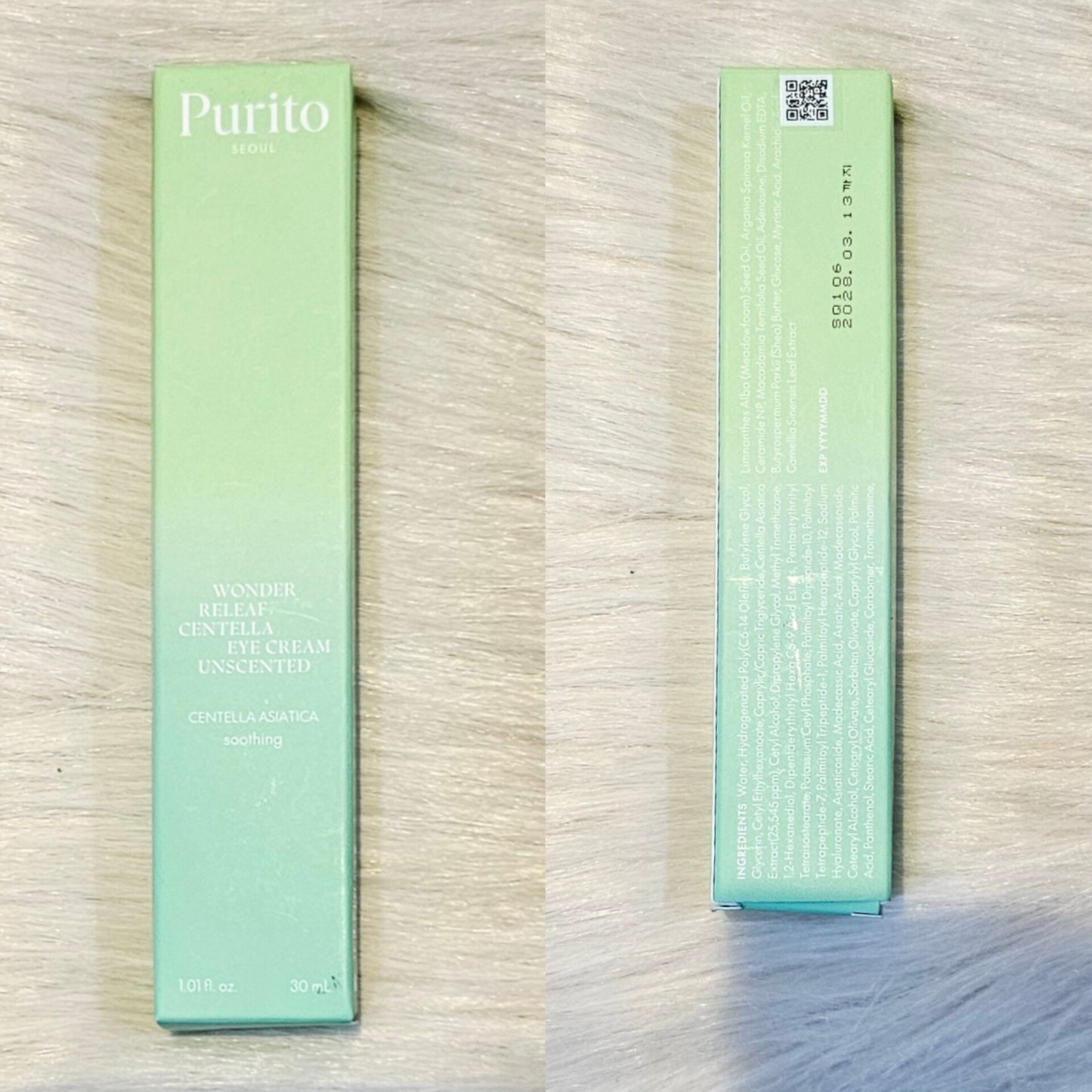 Purito Seoul Wonder Releaf Centella Eye Cream Unscented 30ml