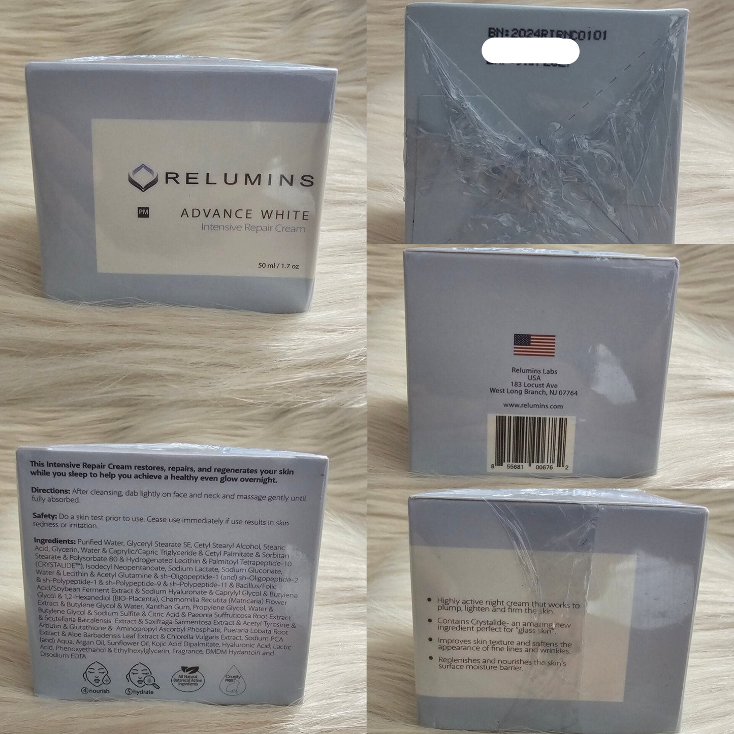 Relumins Advance White Intensive Repair Cream PM – 50ml