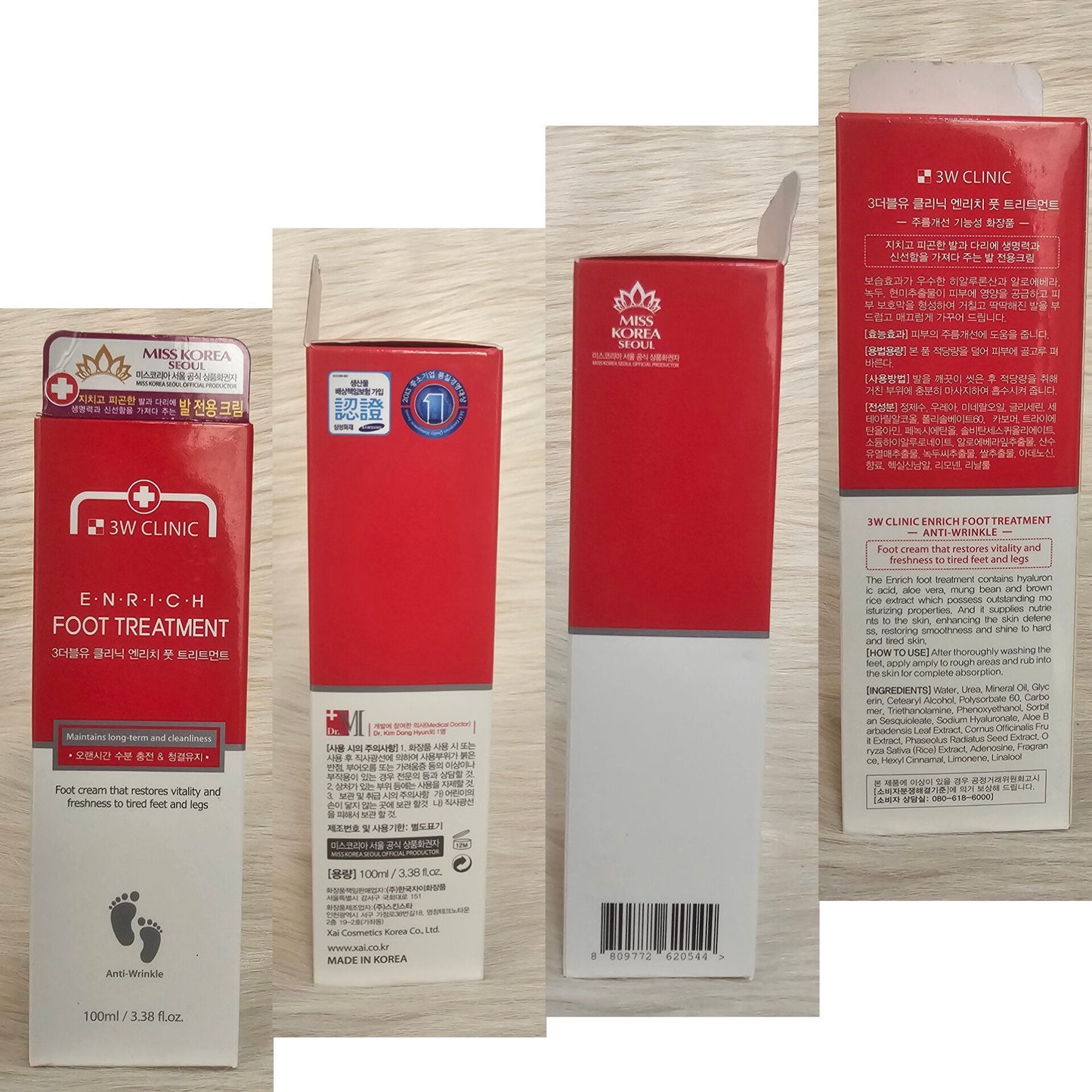 3W Clinic Collagen Cleansing Foam 100ml