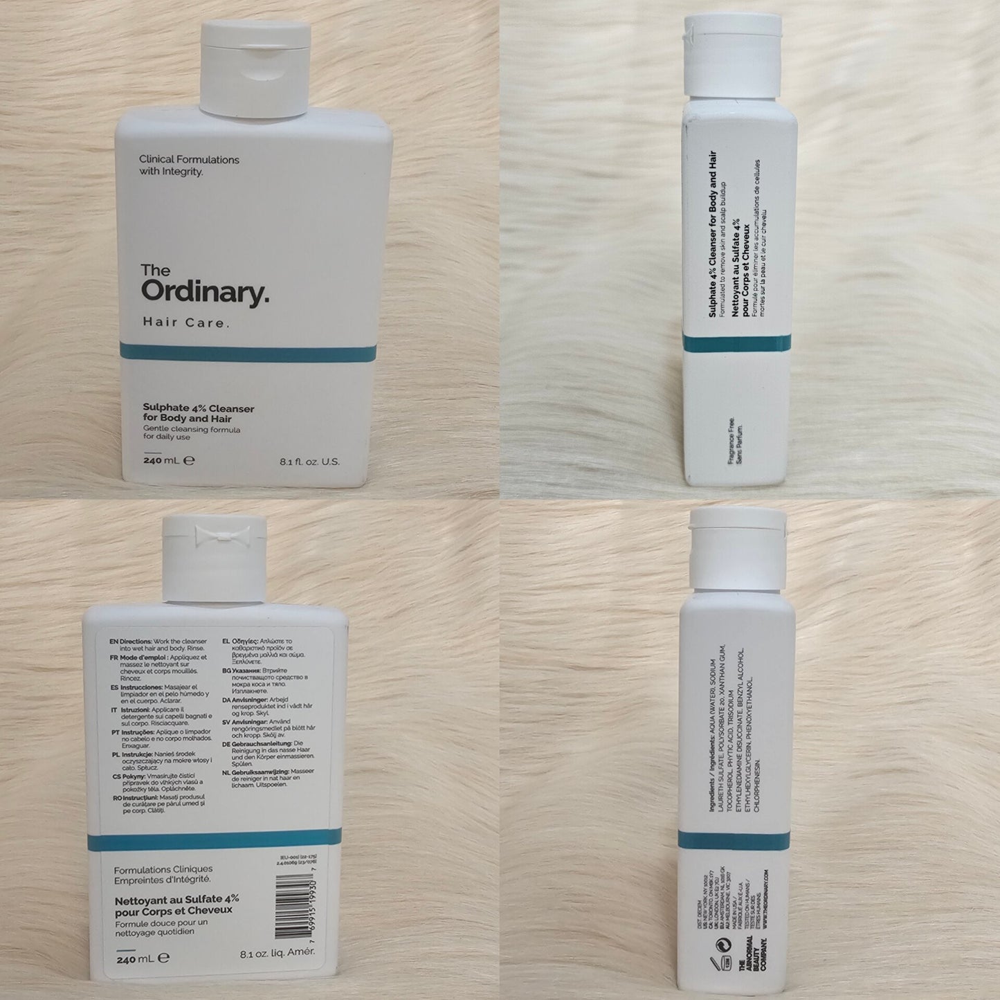 The Ordinary Sulphate Cleanser for Body & Hair – 240ml