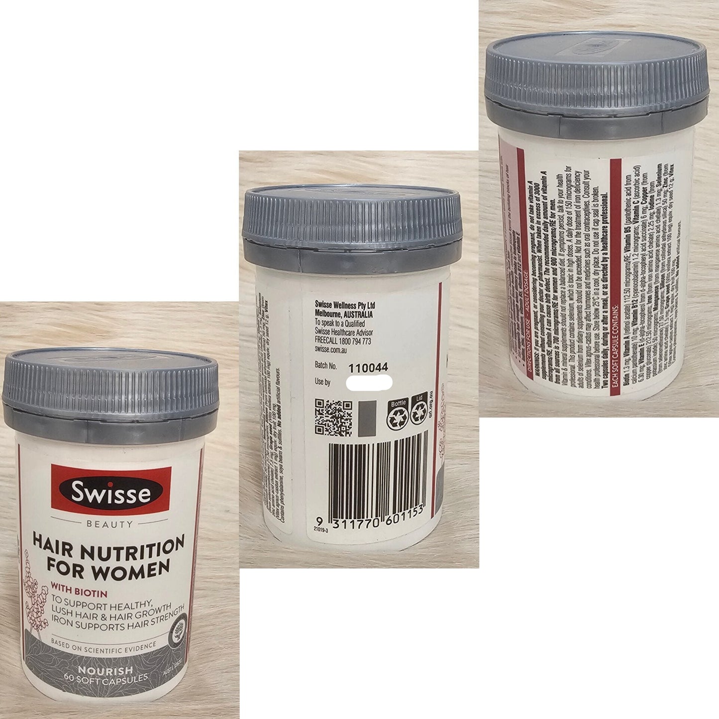 Swisse Beauty Hair Nutrition for Women – 60 Capsules