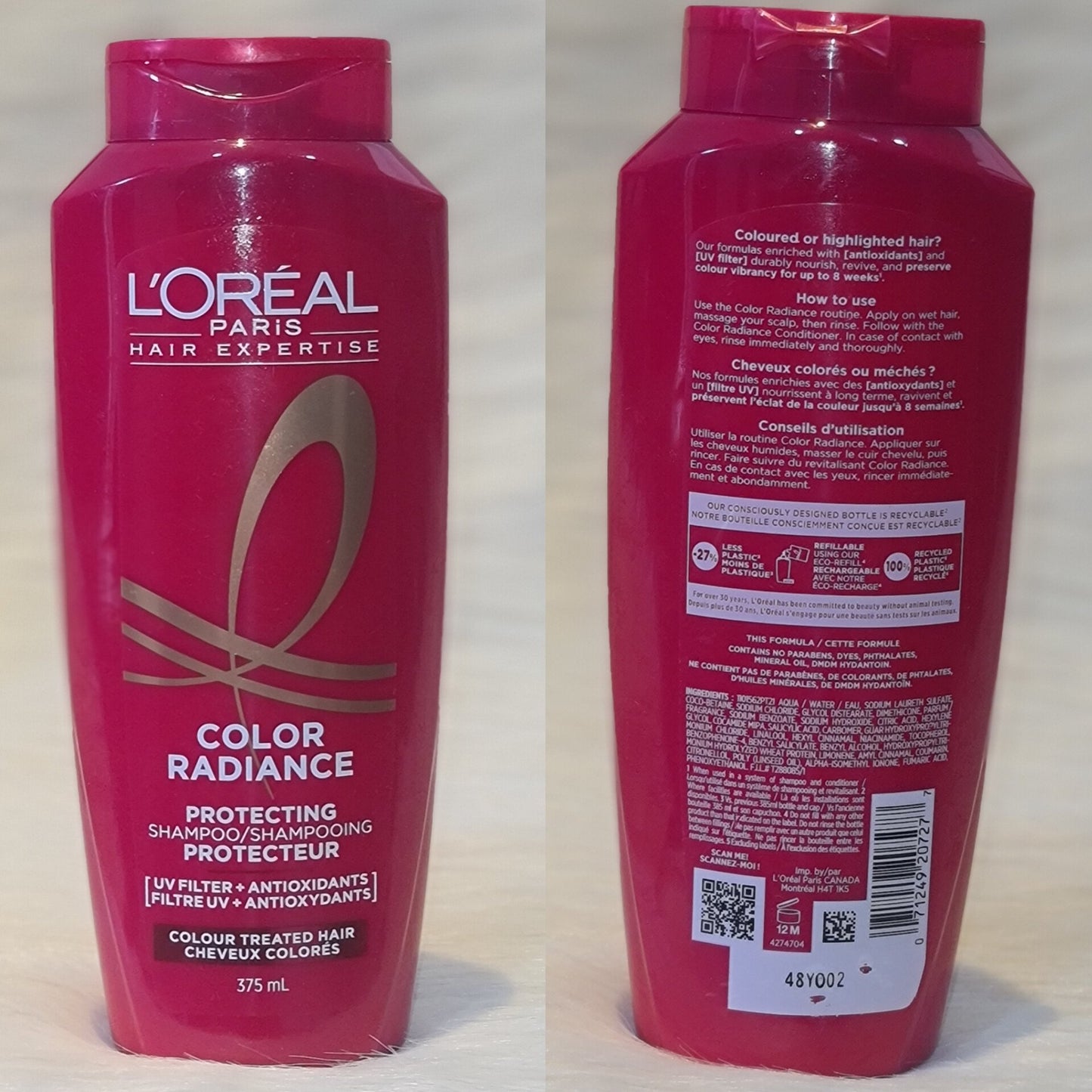 L’Oréal Paris Color Radiance Shampoo 375ml