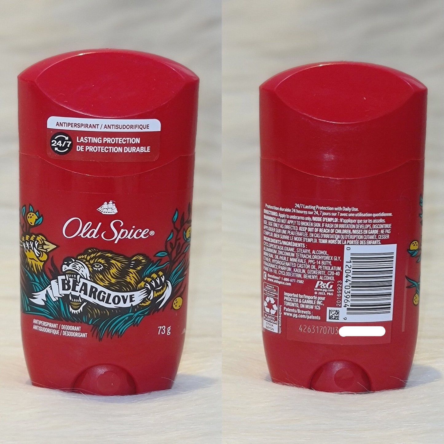 Old Spice Wild Collection Bearglove Antiperspirant Stick 73g
