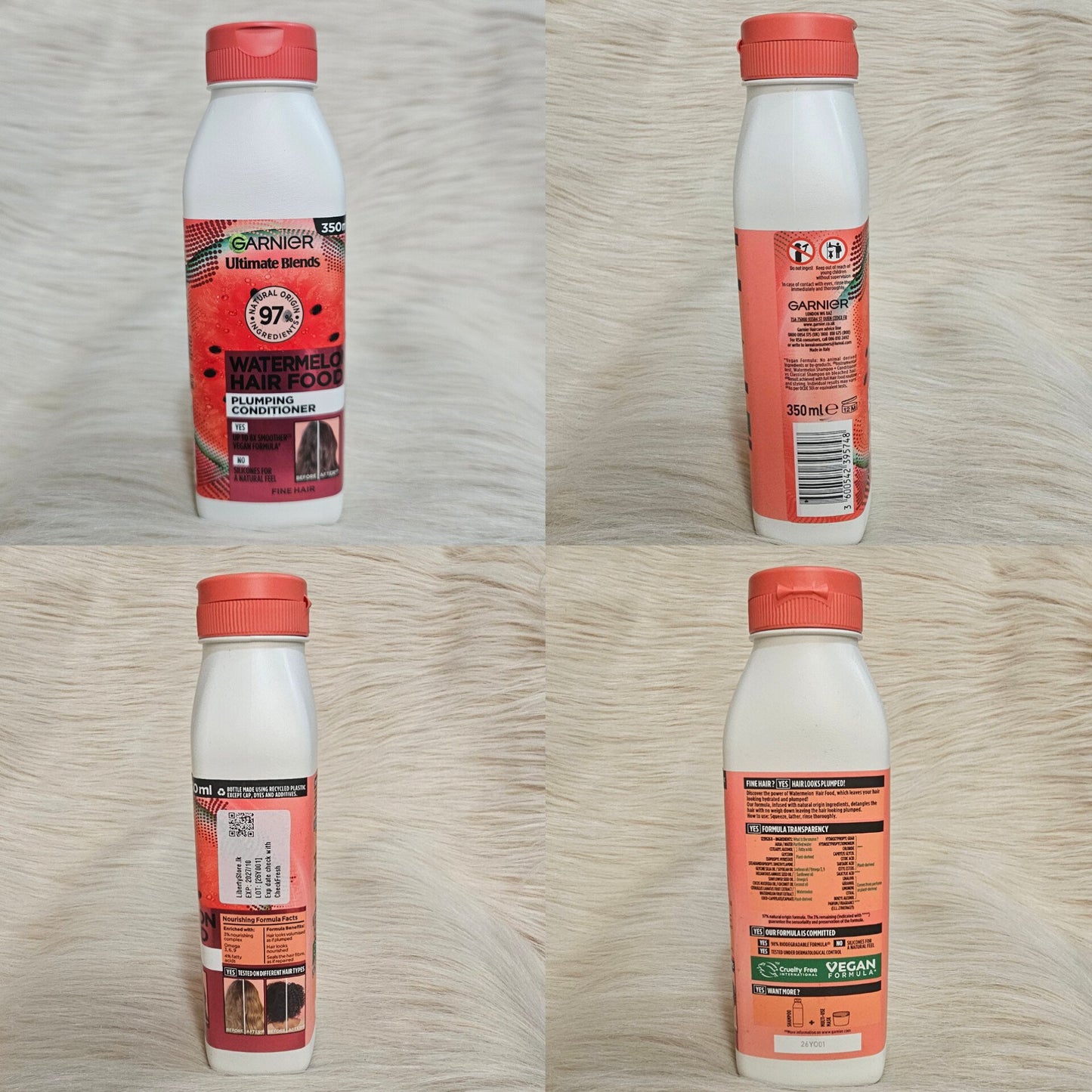 Garnier Watermelon Hair Food Conditioner 350ml