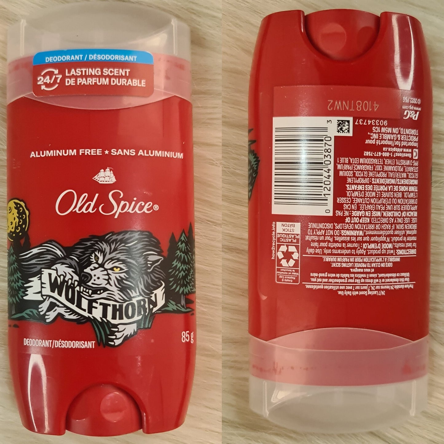 Old Spice Wild Collection Antiperspirant Wolfthorn Deodorant Stick For Men 85 ml
