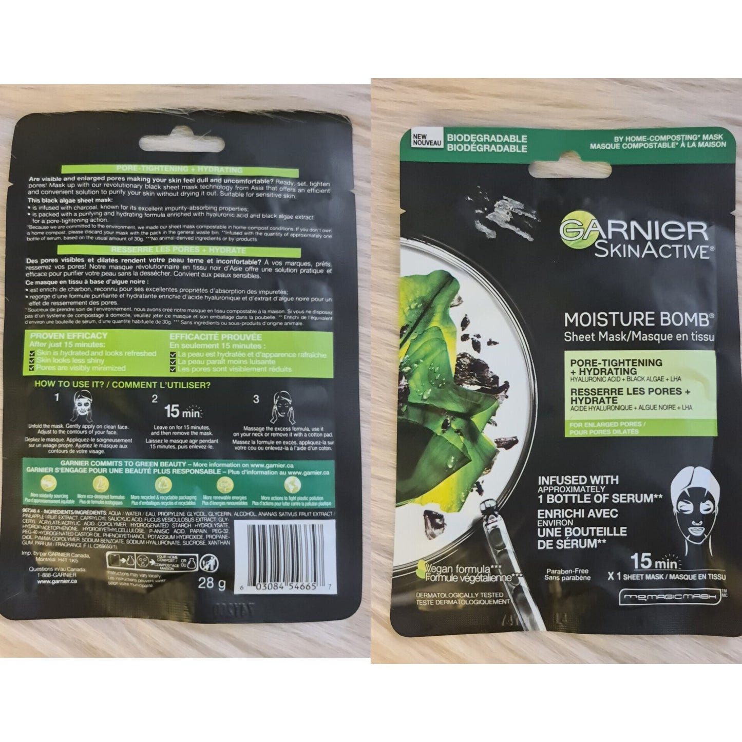 Garnier Moisture Bomb Pore Tightening Sheet Mask