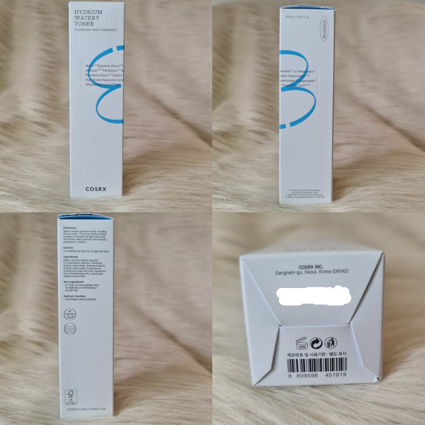 COSRX Hydrium Watery Toner 150ml