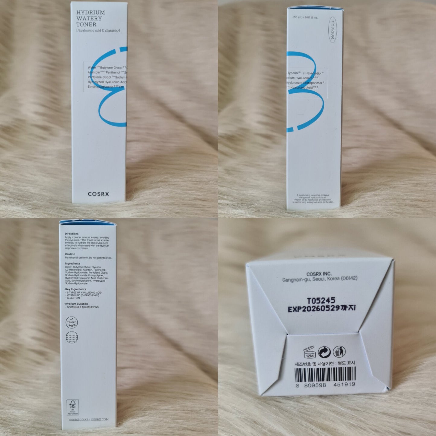 COSRX Hydrium Watery Toner 150ml