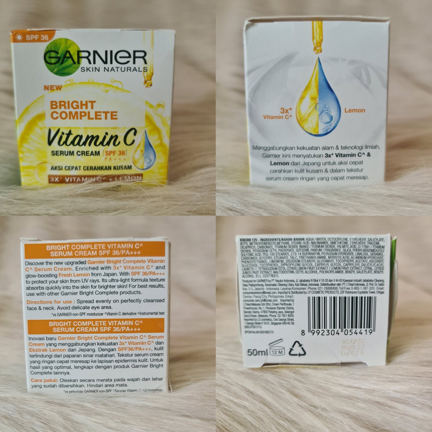 Garnier Bright Complete Vitamin C SPF36 Cream 50ml