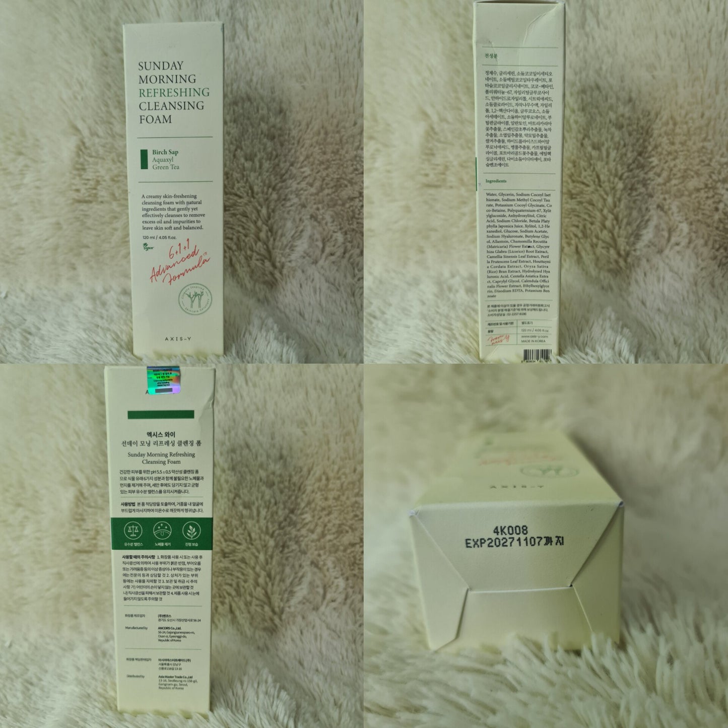 AXIS-Y Sunday Morning Refreshing Cleansing Foam 120ml