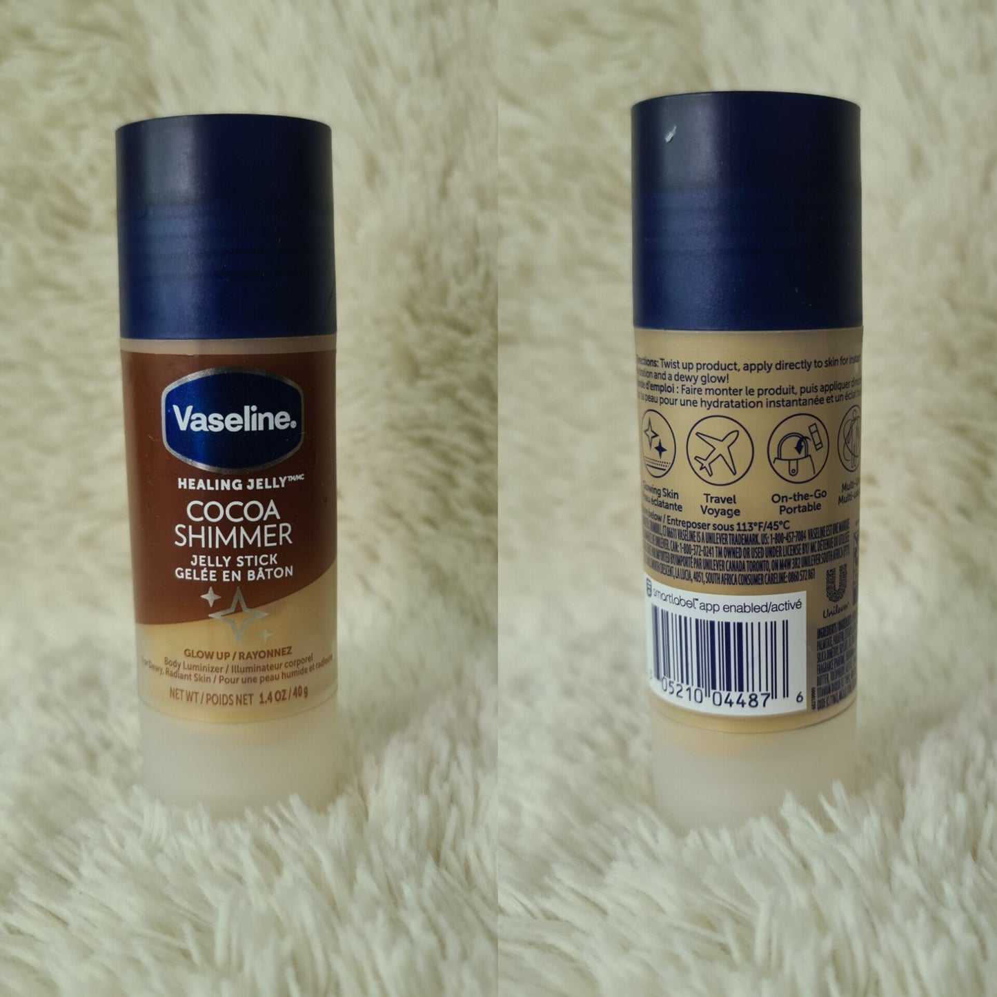 Vaseline Cocoa Shimmer Jelly Stick 40g