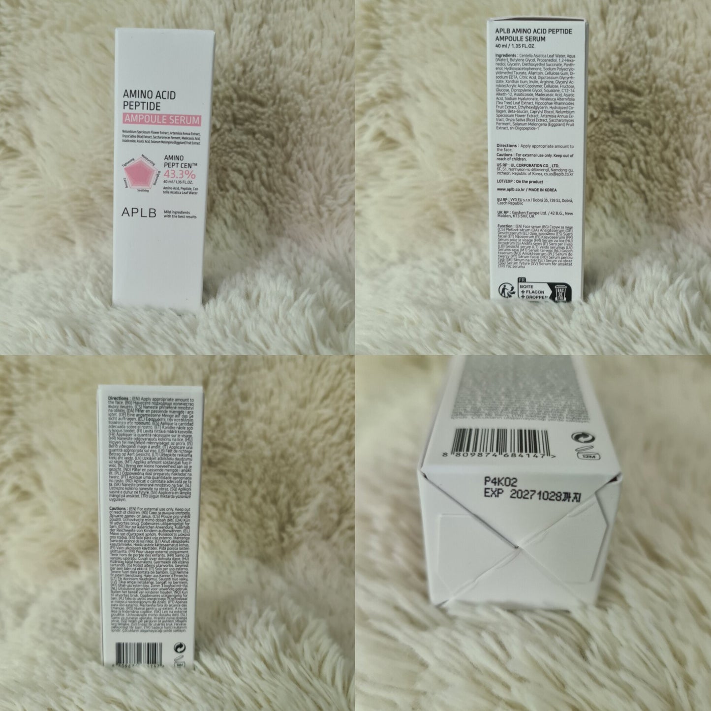APLB Amino Acid Peptide Ampoule Serum 30ml