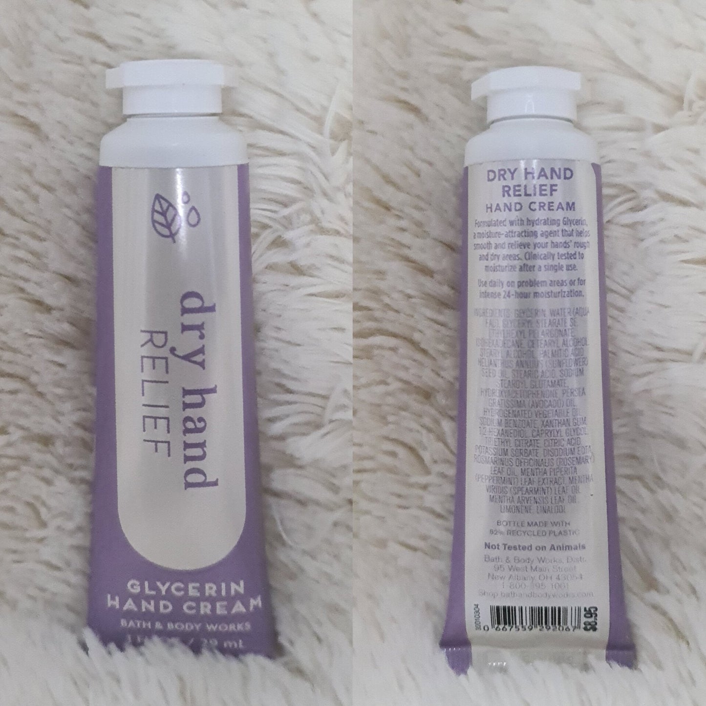 Bath & Body Works Dry Relief Glycerin Hand Cream 29ml