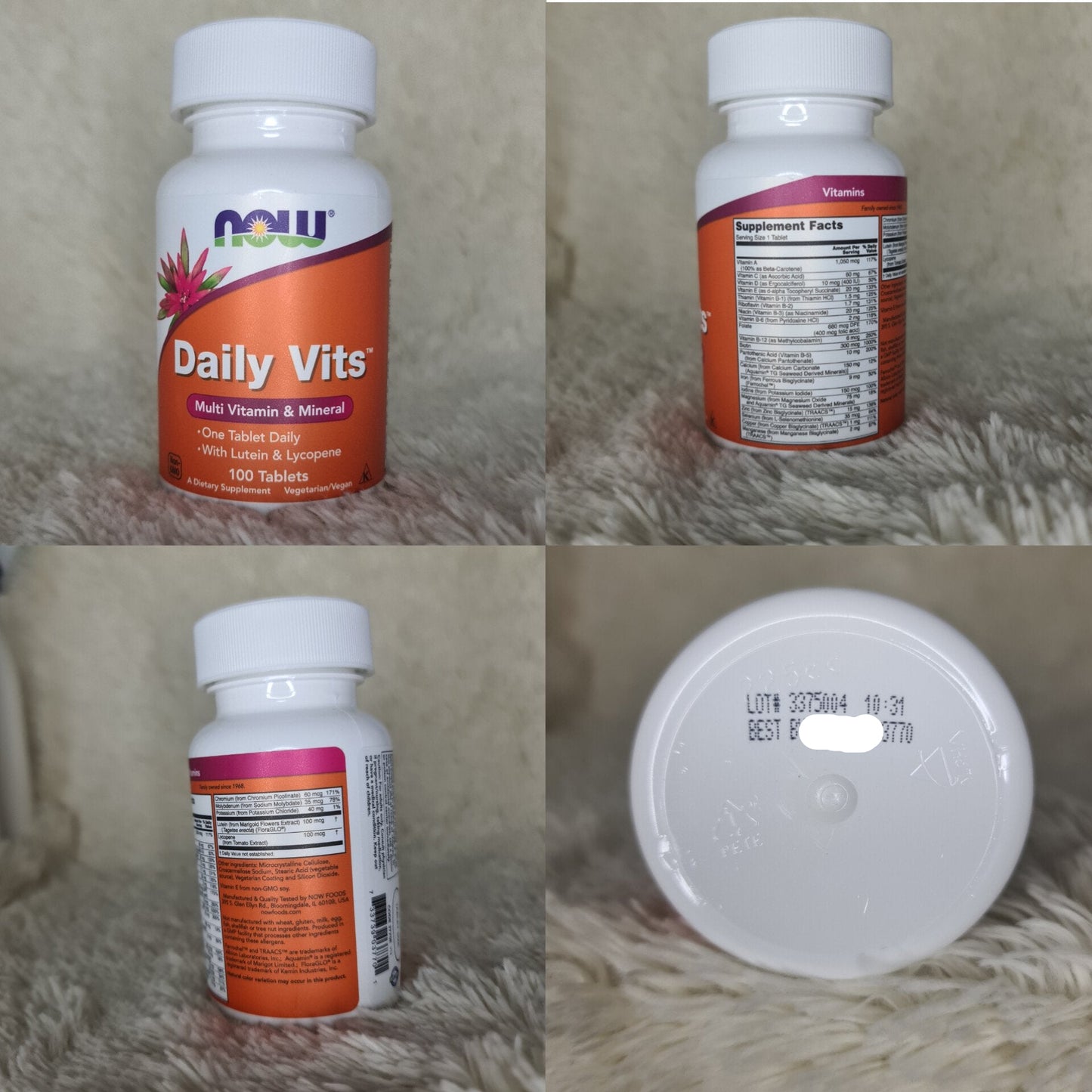 NOW Foods Daily Vits™ – 100 Tablets