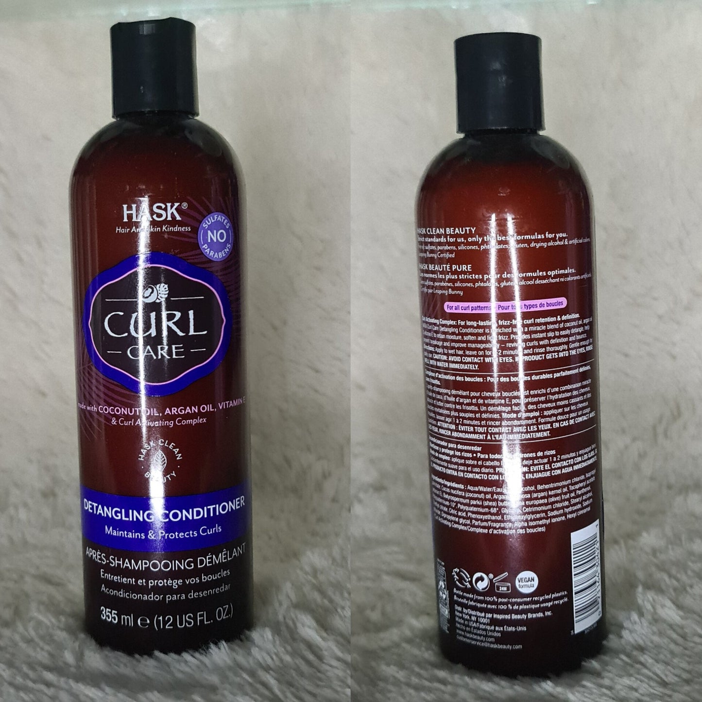 HASK Curl Care Moisturizing Conditioner 355ml