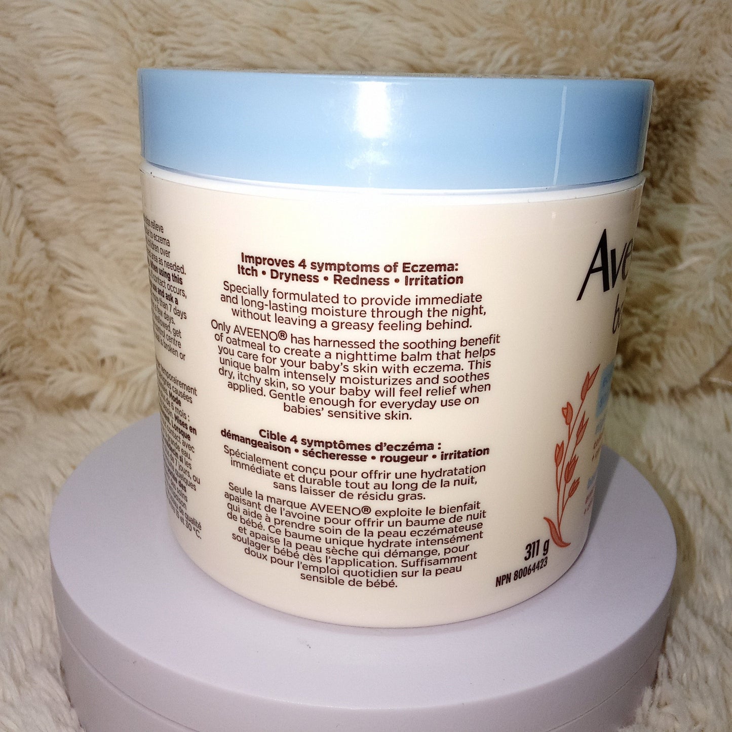 AVEENO Baby Eczema Care Night Balm 311g