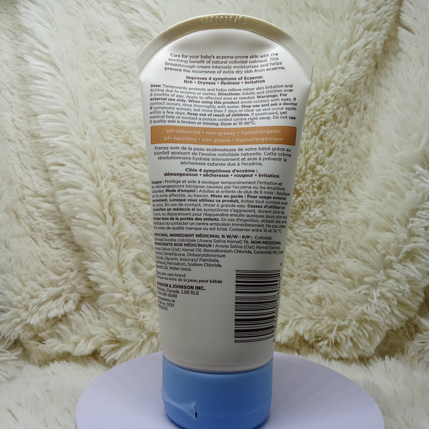 Aveeno Baby Eczema Care Moisturizing Cream 166ml
