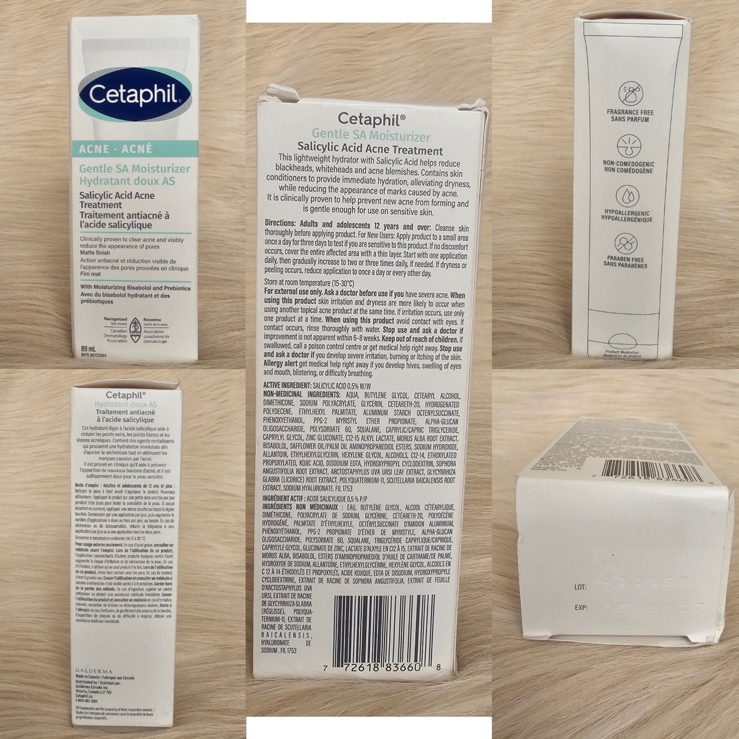 Cetaphil Gentle Clear Acne Moisturizer 89ml