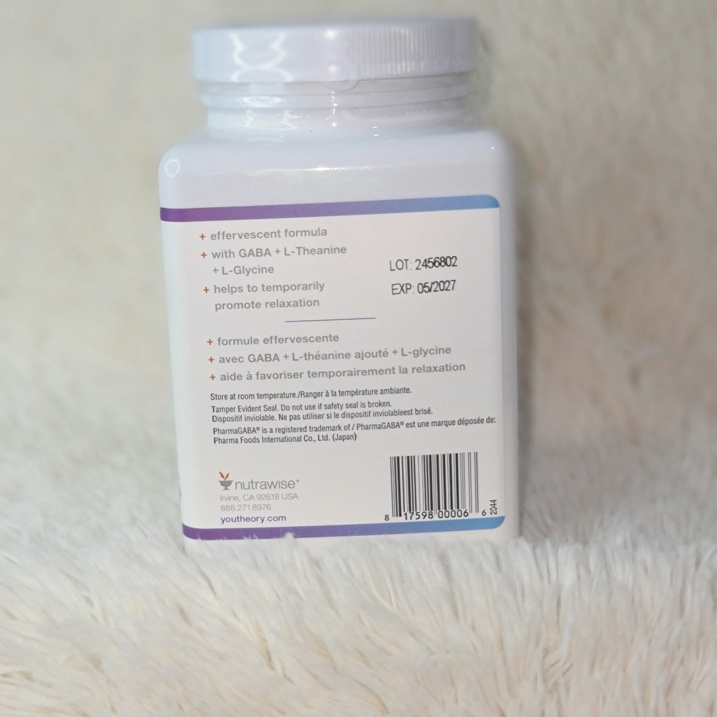 Youtheory Relax Magnesium Powder Berry 126g
