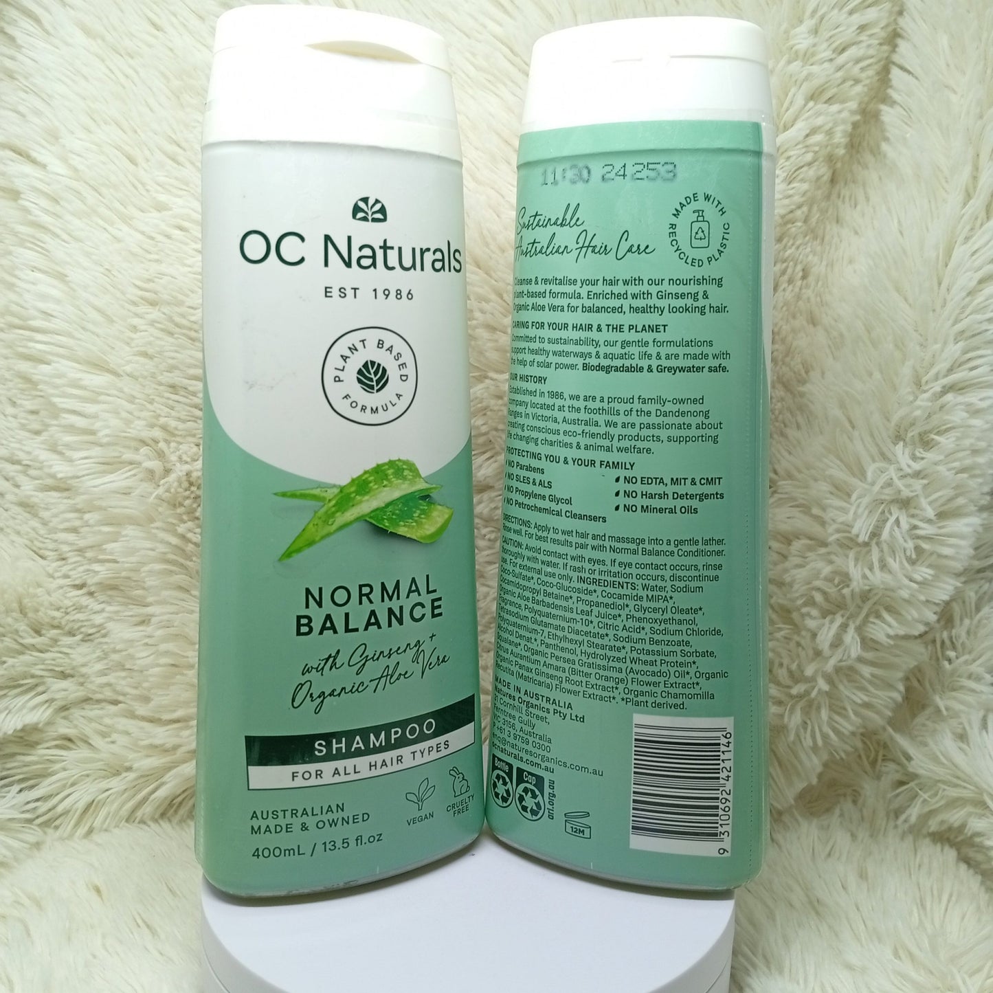 OC Naturals Normal Balance Shampoo 400ml