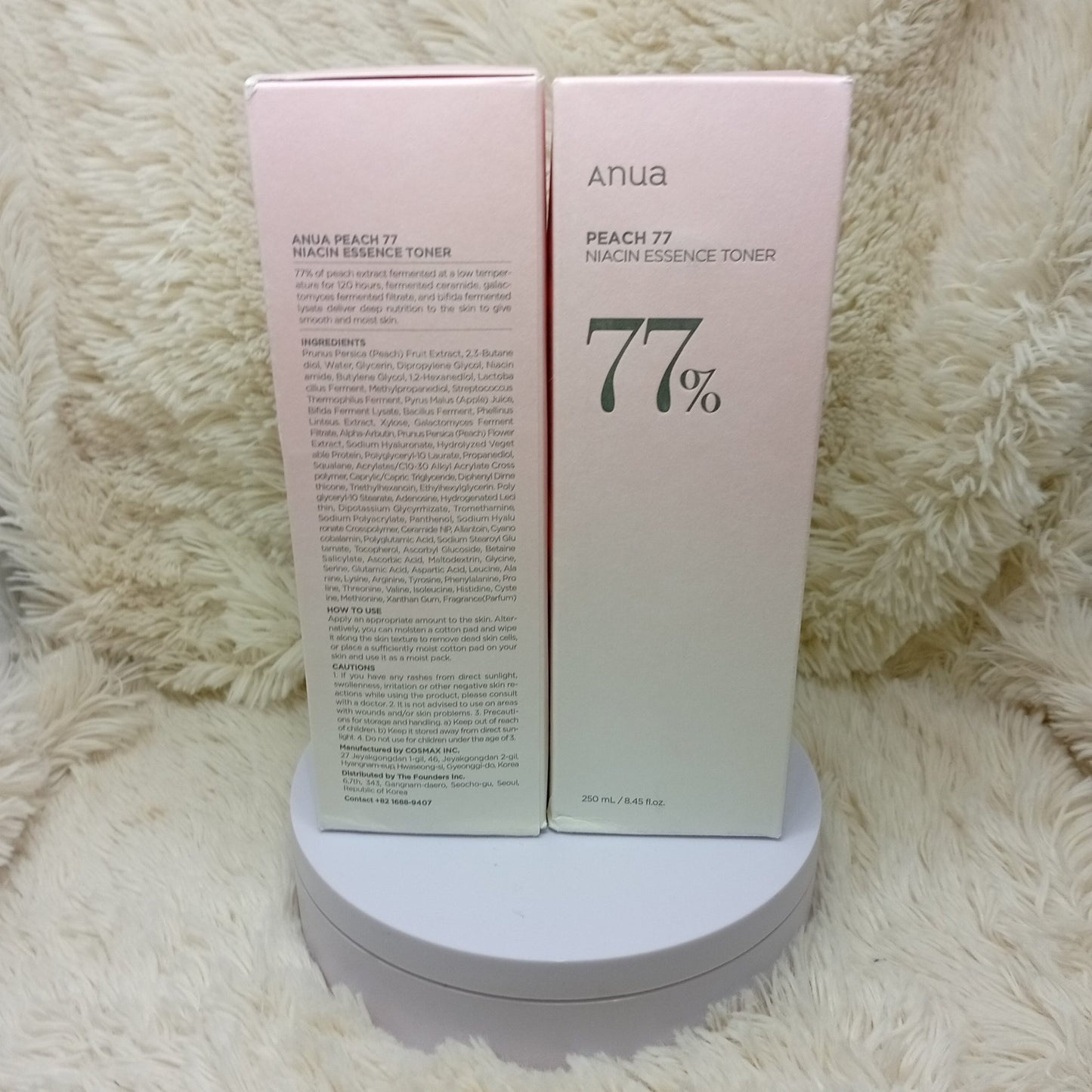 Anua Peach 77 Niacin Essence Toner 250 ml