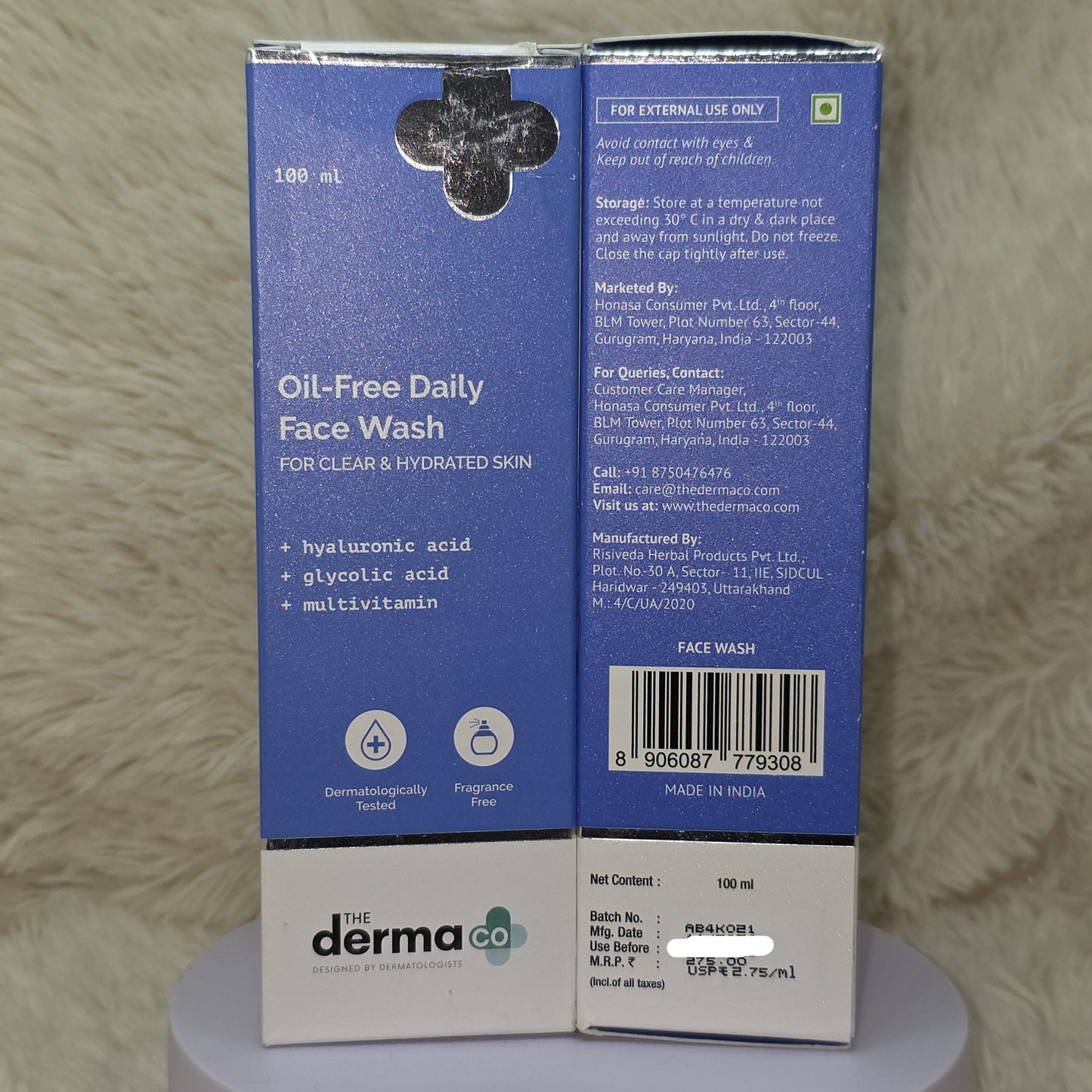 The Derma Co Oil-Free Face Wash 100ml