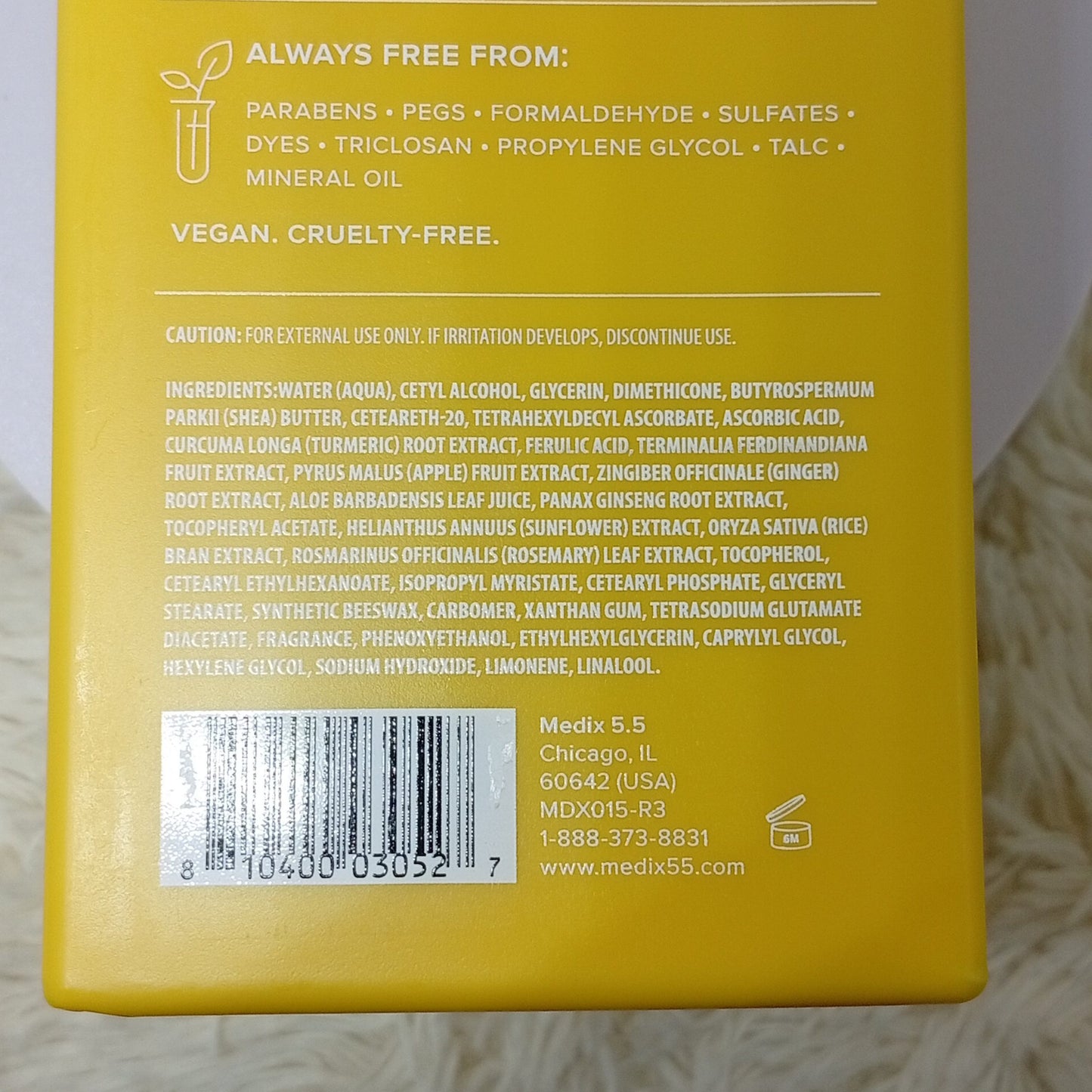 MEDIX 5.5 Vitamin C Cream 444ml