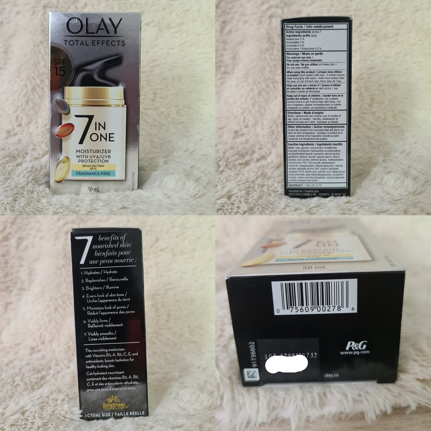 Olay Total Effects 7-in-1 Moisturizer SPF 15