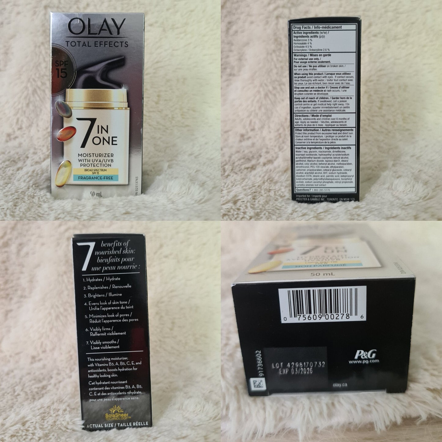 Olay Total Effects 7-in-1 Moisturizer SPF 15