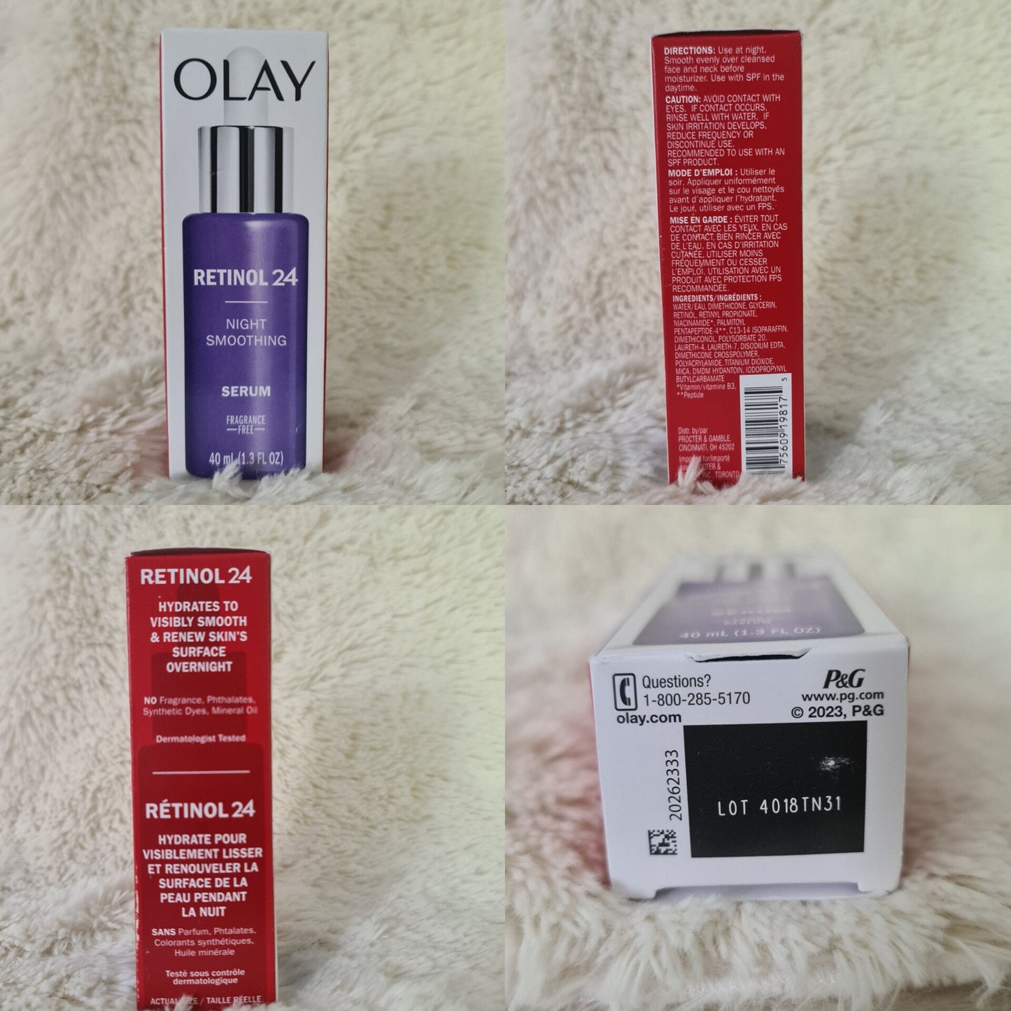 Olay Retinol 24 Night Serum 40ml