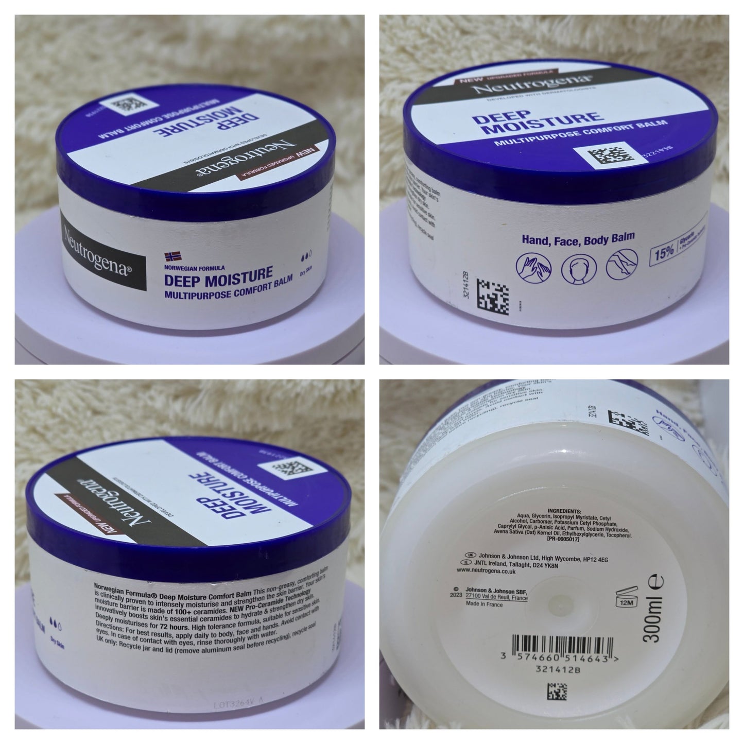 Neutrogena Norwegian Formula Deep Moisture Balm 300ml
