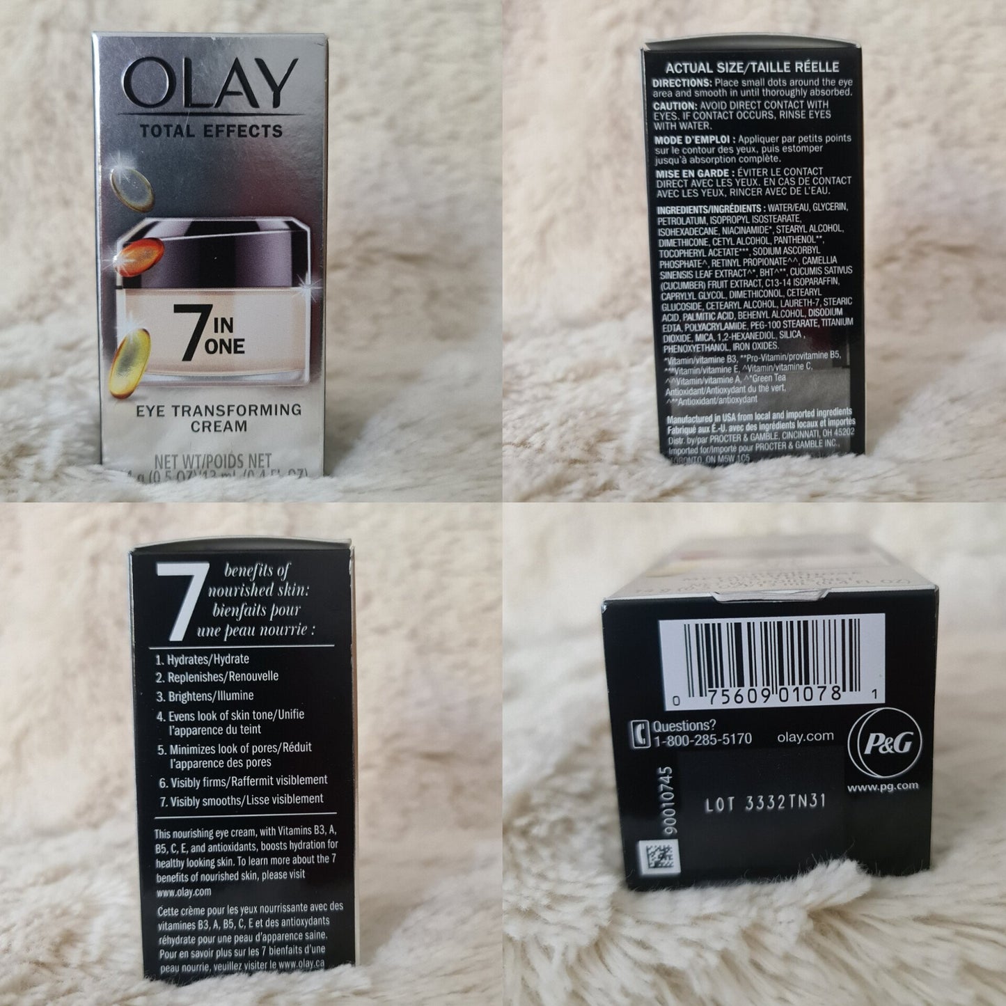 Olay Total Effects 7-in-1 Anti-Aging Eye Cream (0.5 oz)