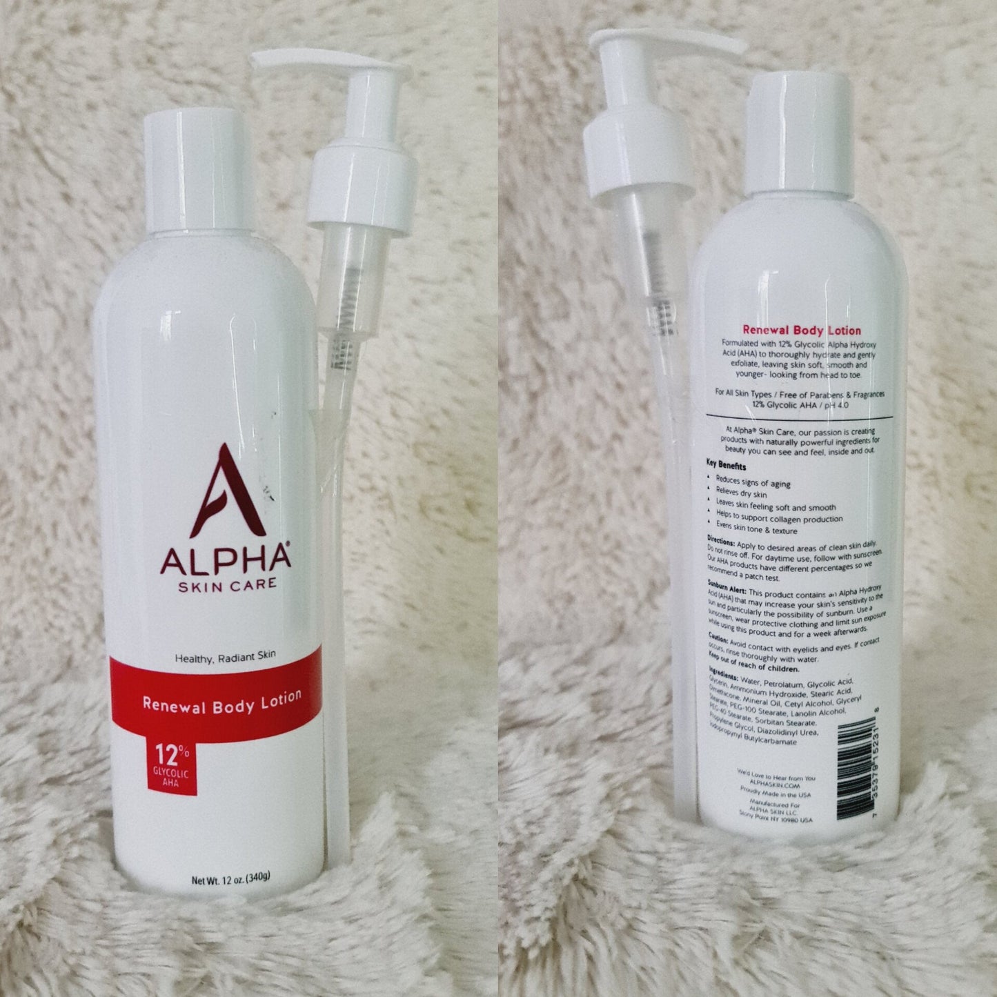 Alpha Skin Care Revitalizing Body Lotion 340g