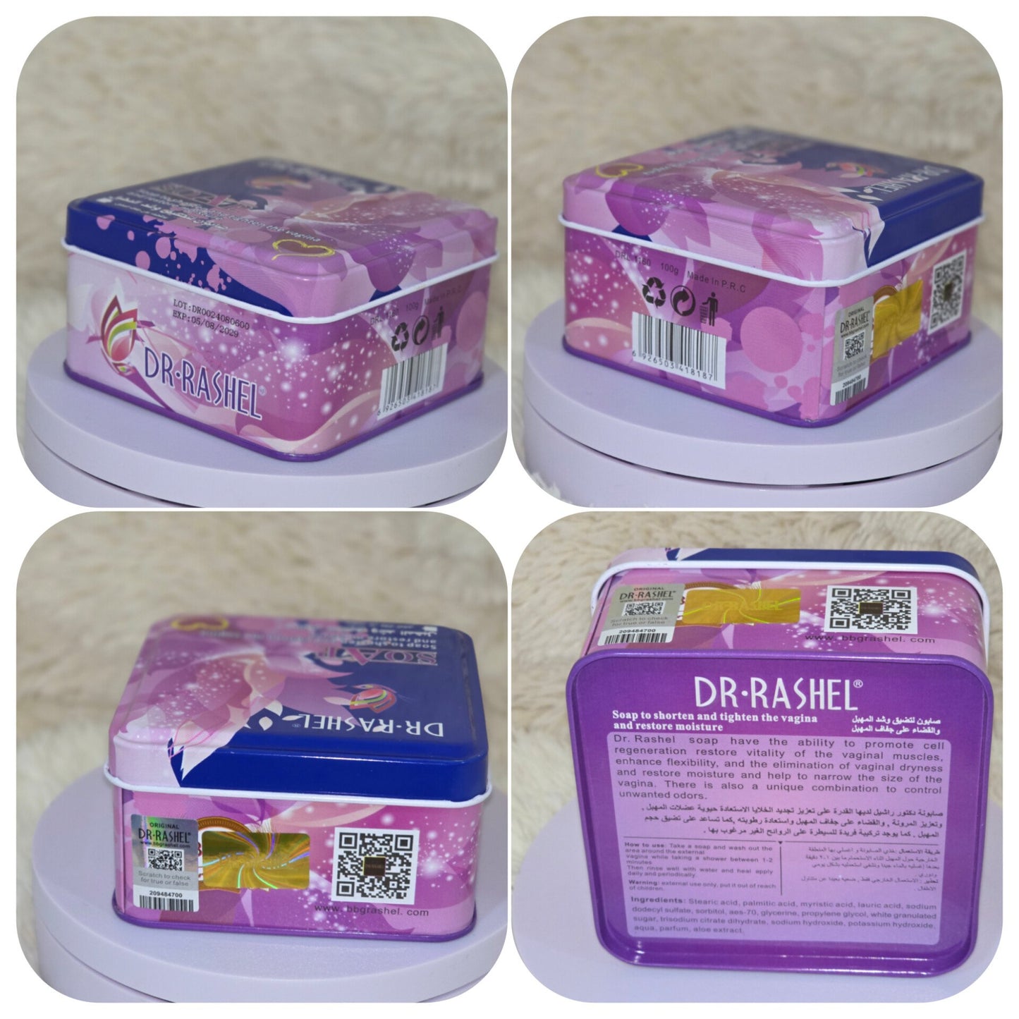 Dr. Rashel Feminine Soap 100g