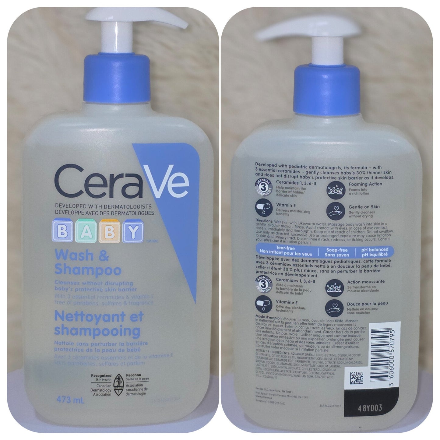 CeraVe Baby Wash & Shampoo