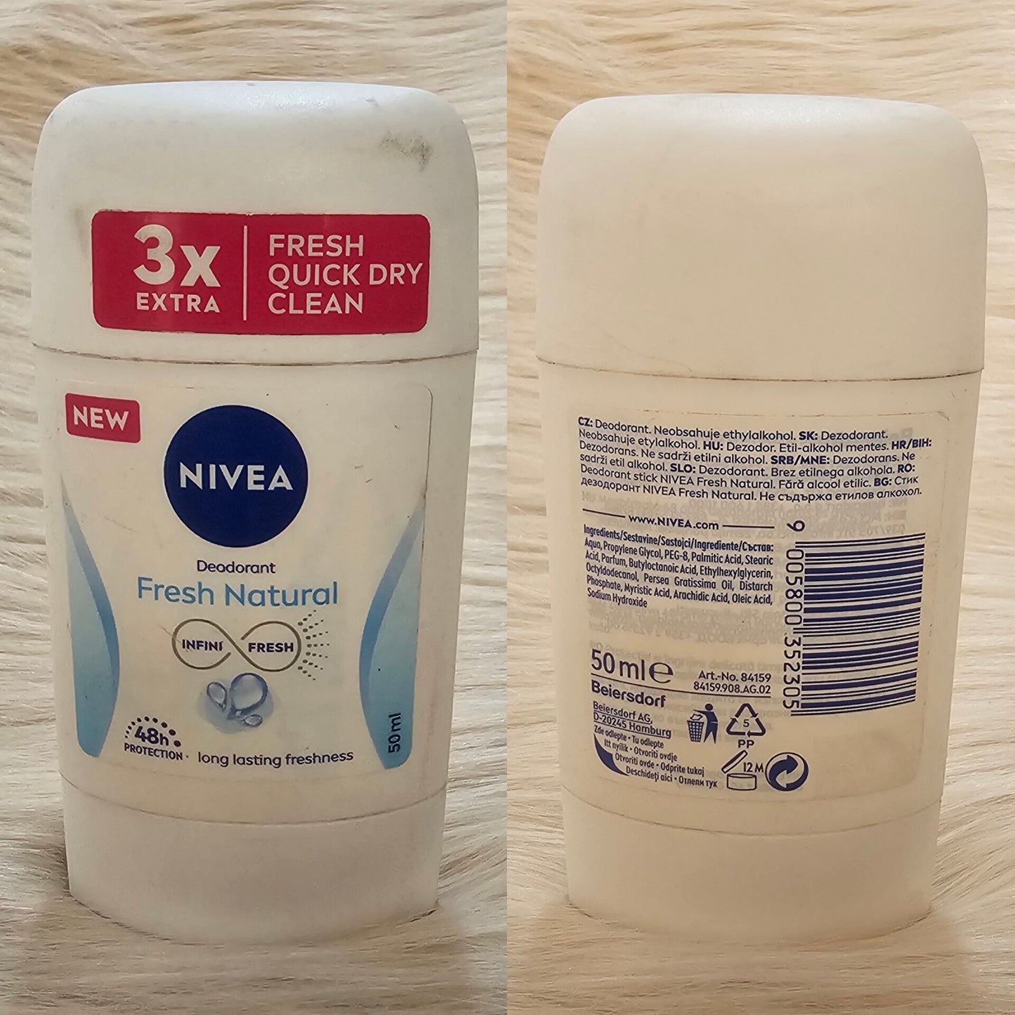 NIVEA Fresh Natural Infini Fresh Deodorant Roll-On 50ml