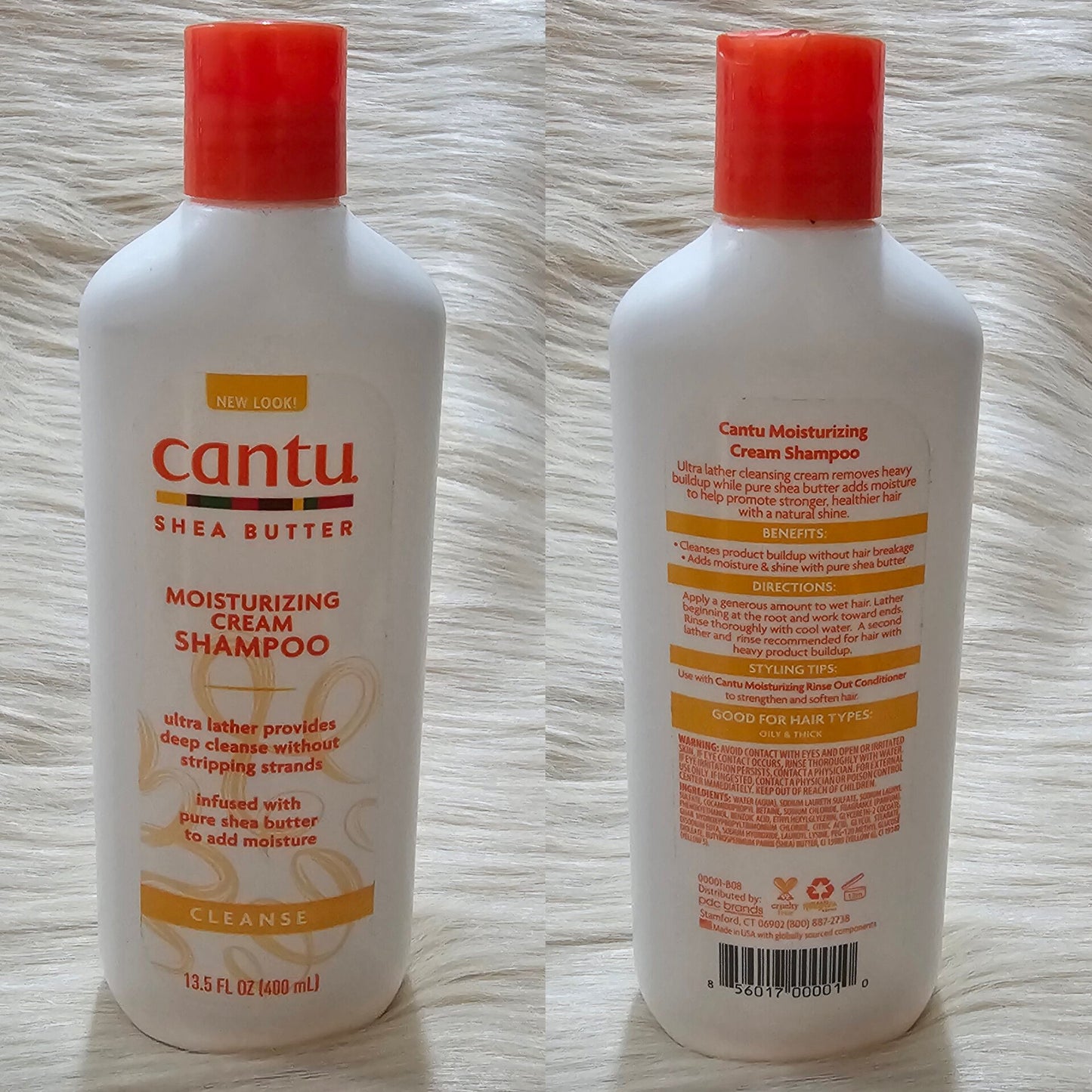 Cantu Moisturizing Cream Shampoo with Shea Butter 400ml