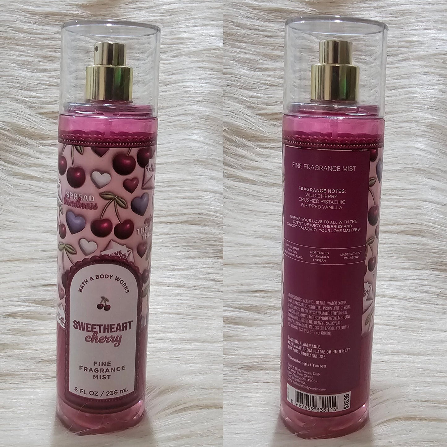 Bath & Body Works Sweetheart Cherry Fragrance Mist 236ml