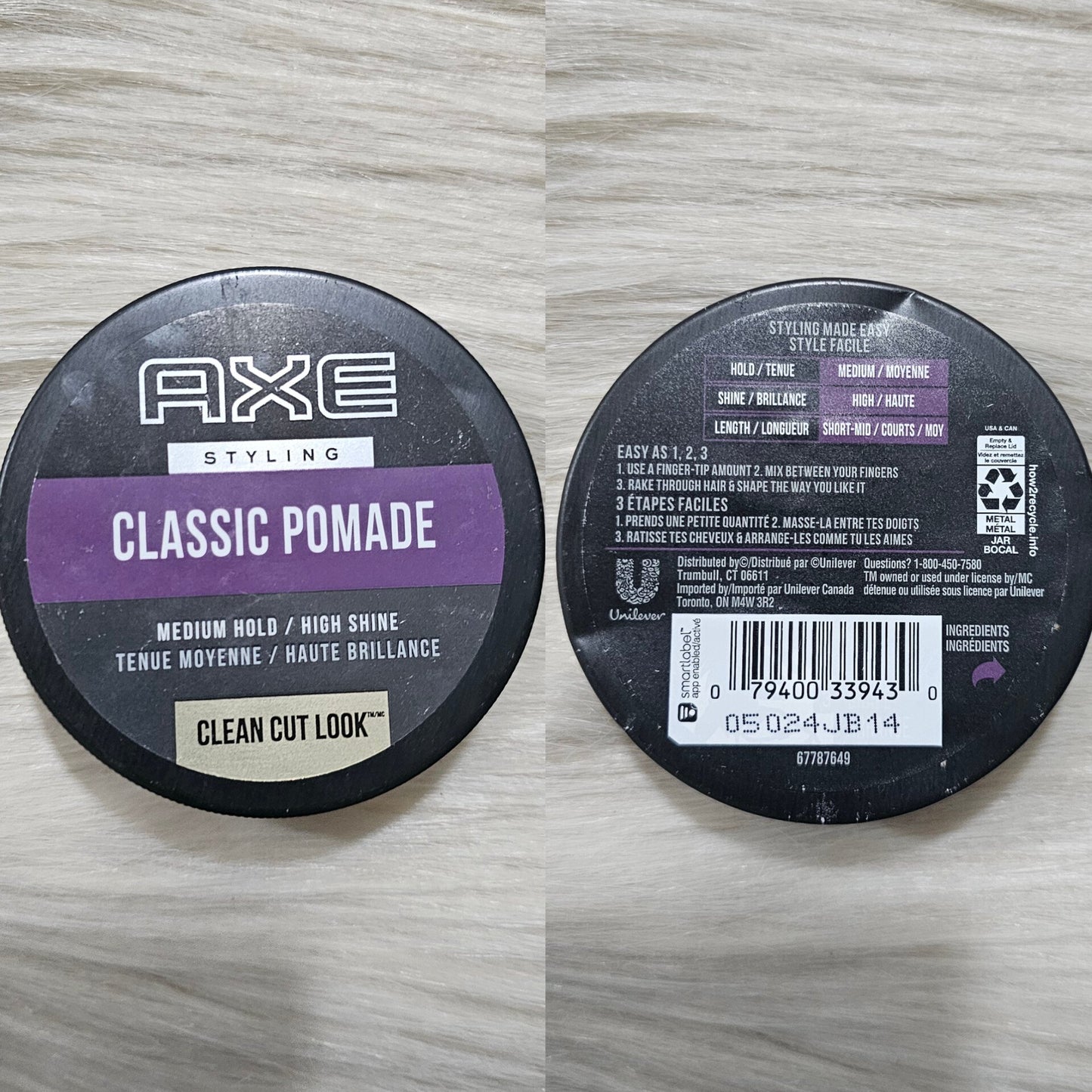 AXE Signature Clean Cut Look Classic Pomade 75g