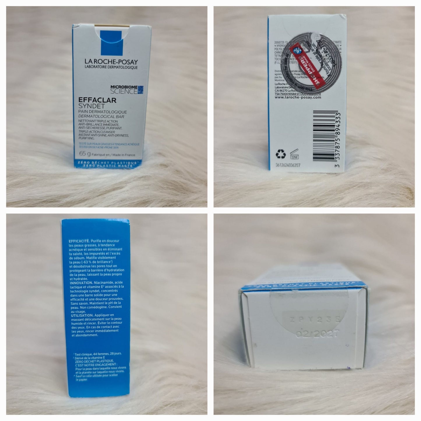 La Roche-Posay Effaclar Syndet Cleansing Bar 65g