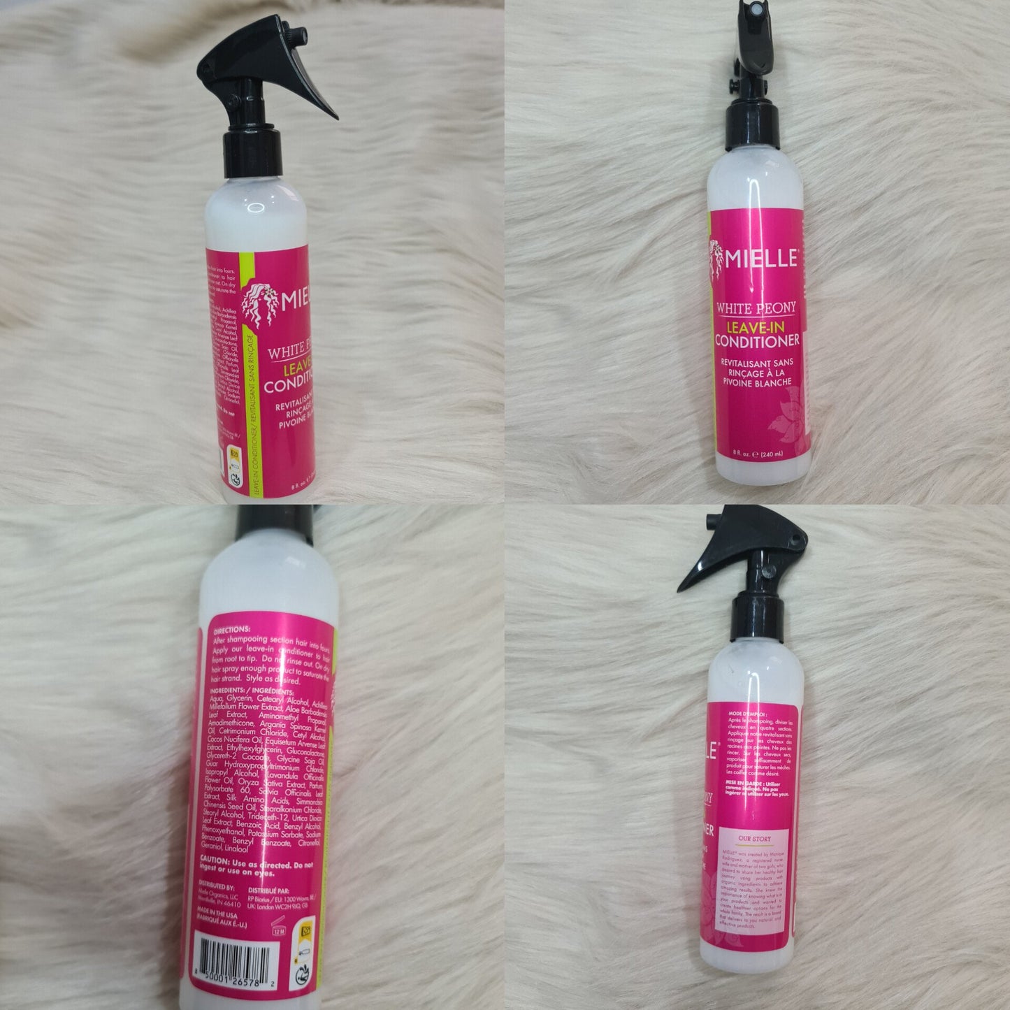 Mielle White Peony Leave-In Conditioner 240ml