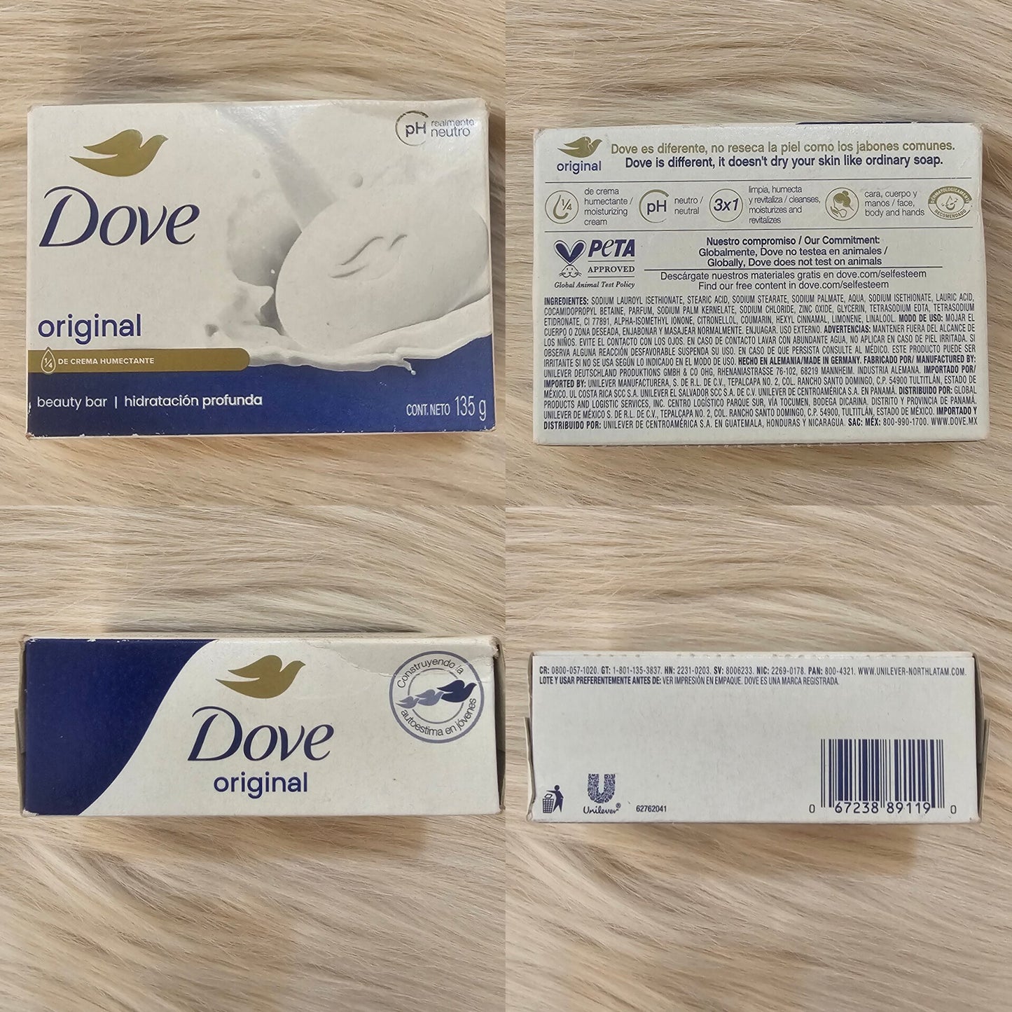 Dove Original Beauty Soap Bar 135g
