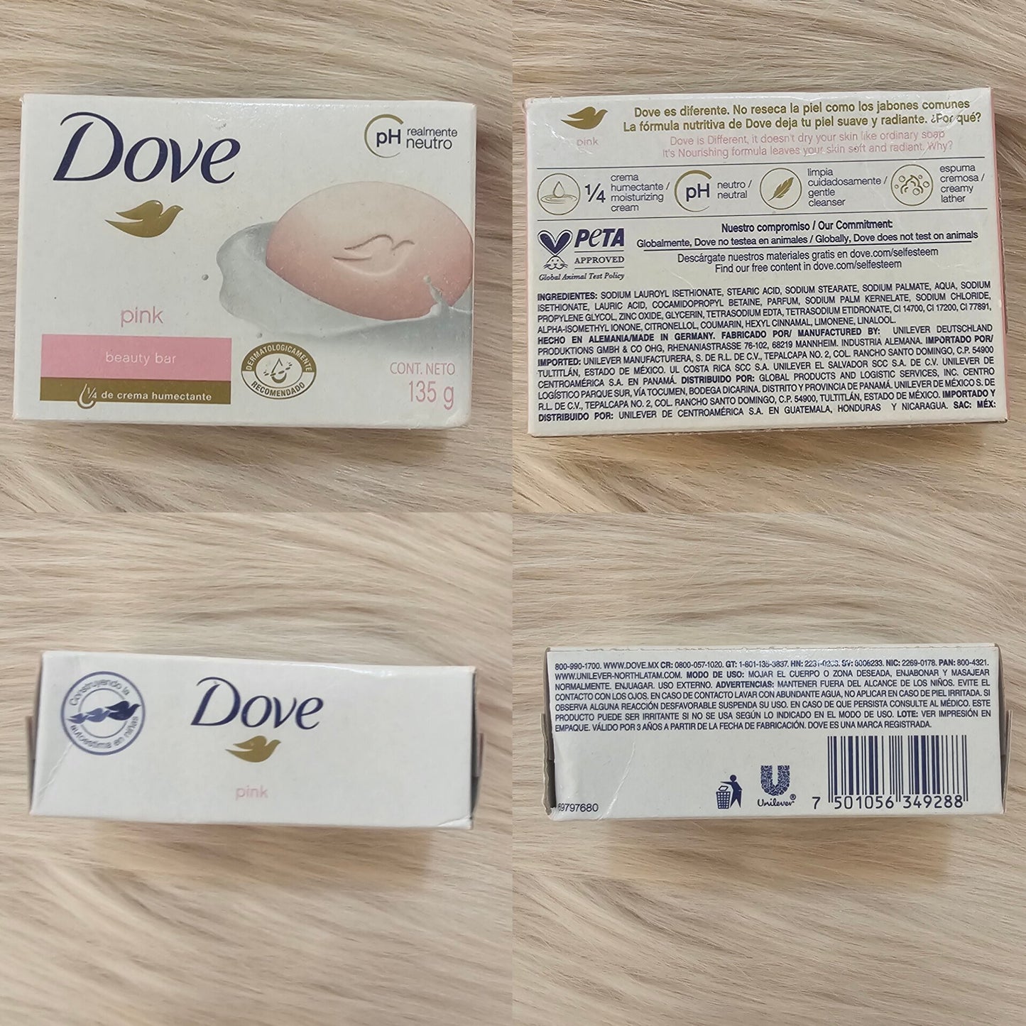 Dove Pink Beauty Soap Bar 135g