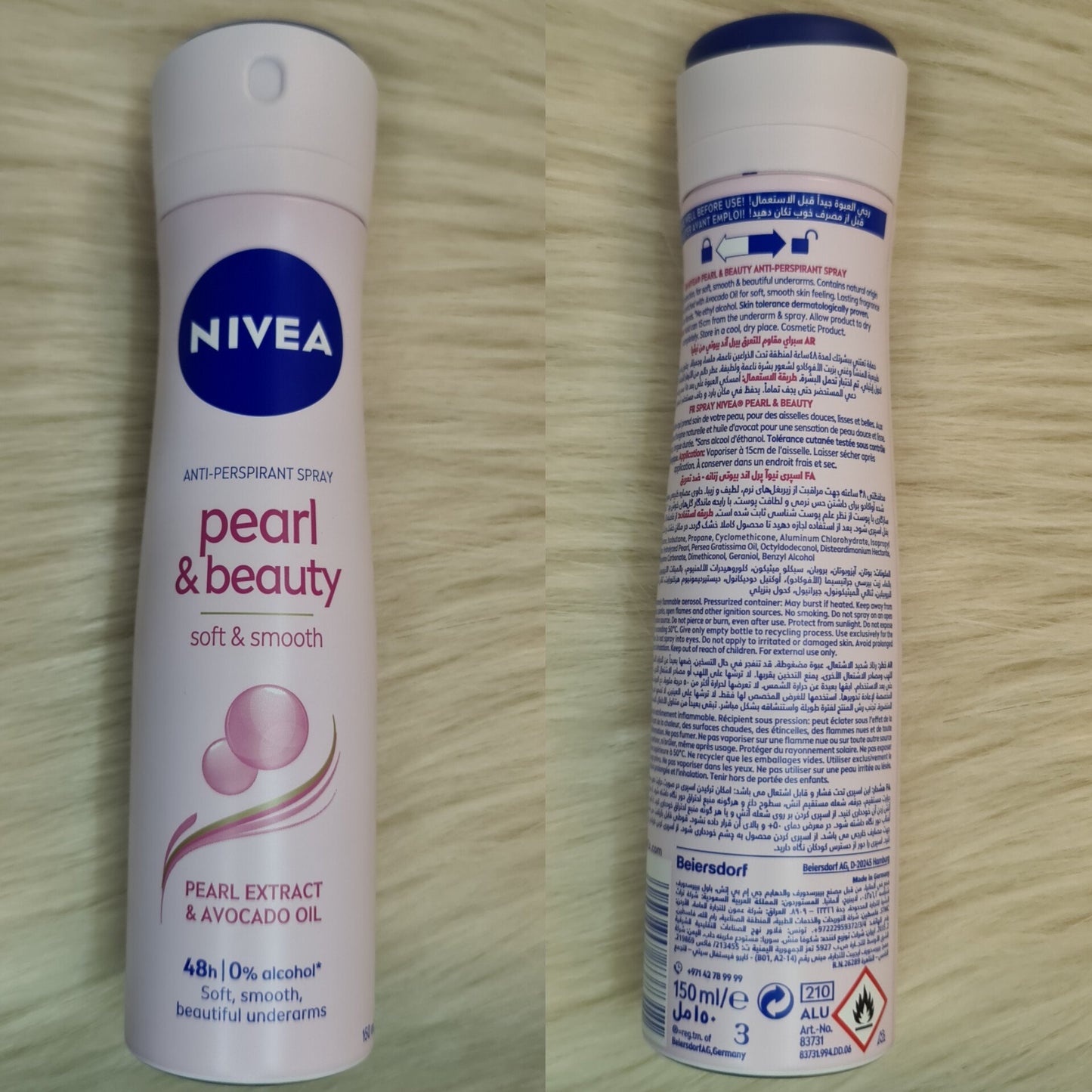 NIVEA Pearl & Beauty Deodorant Spray 150ml