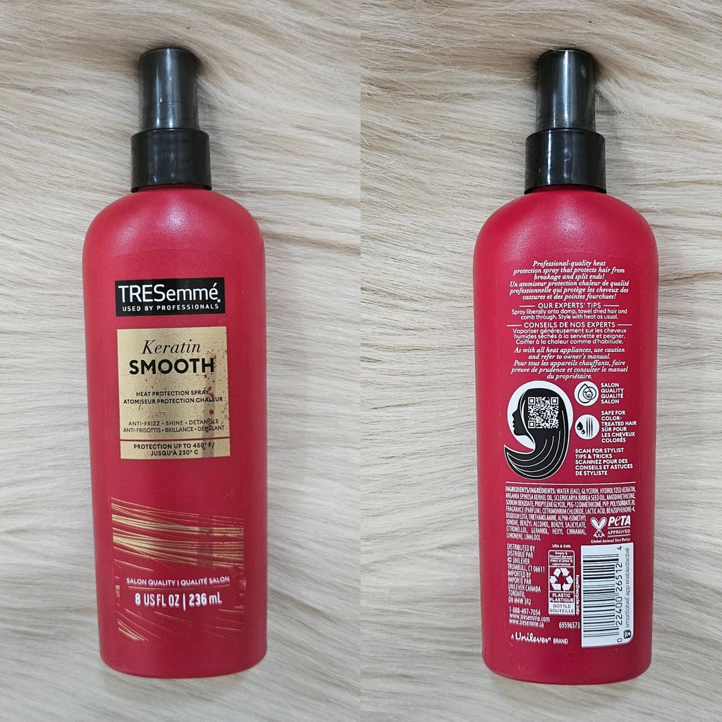 TRESemmé Keratin Smooth Heat Protection Spray 236ml