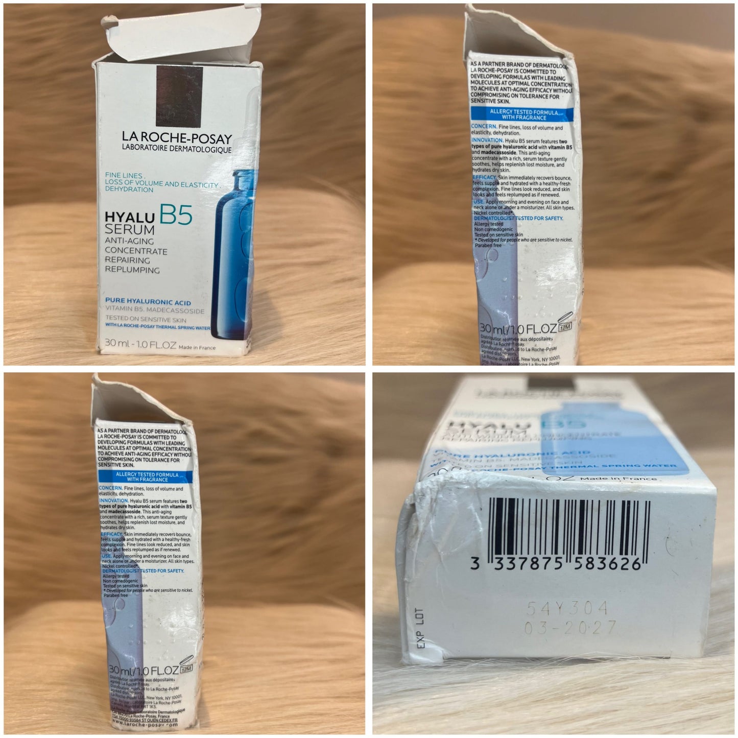 (Discounted Product) La Roche-Posay Hyalu B5 Pure Hyaluronic Acid Serum 30ml