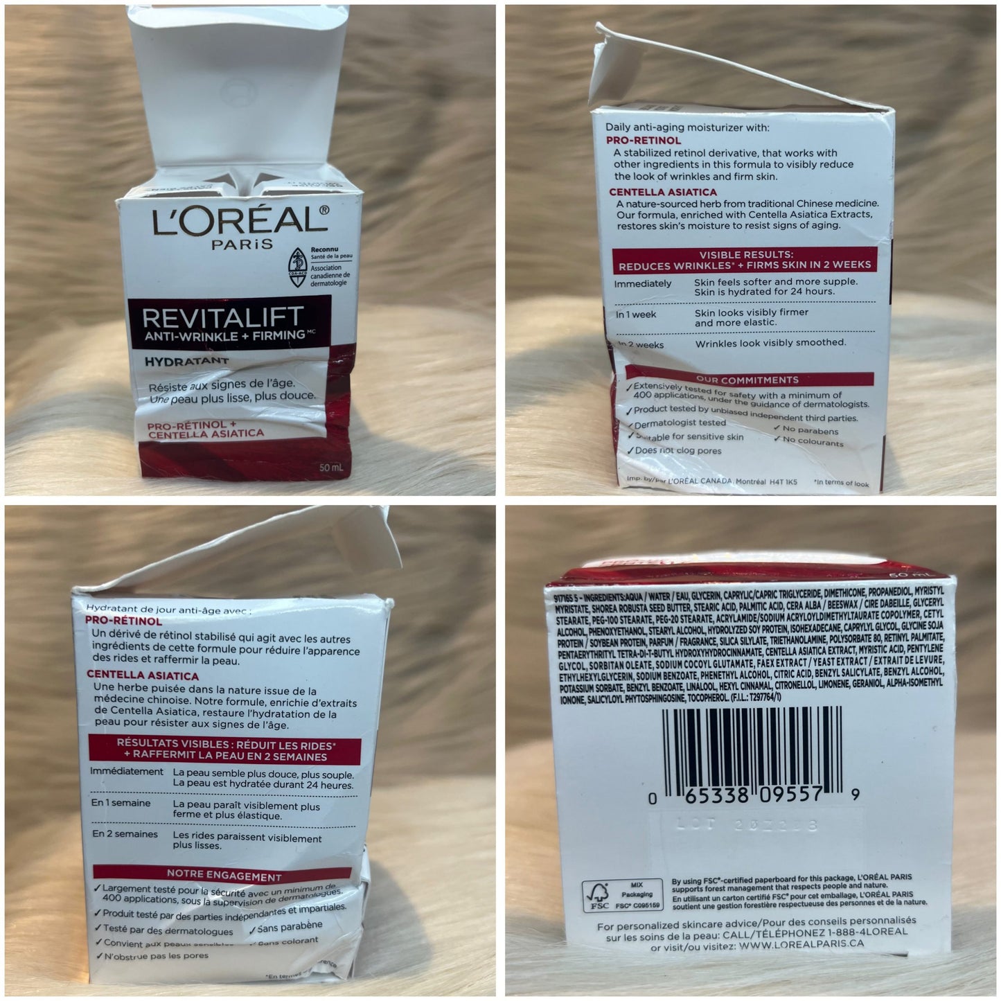 (Discounted Product) L'Oreal Paris Revitalift Face & Neck Anti-Wrinkle & Firming Moisturizer Day Cream 50ml