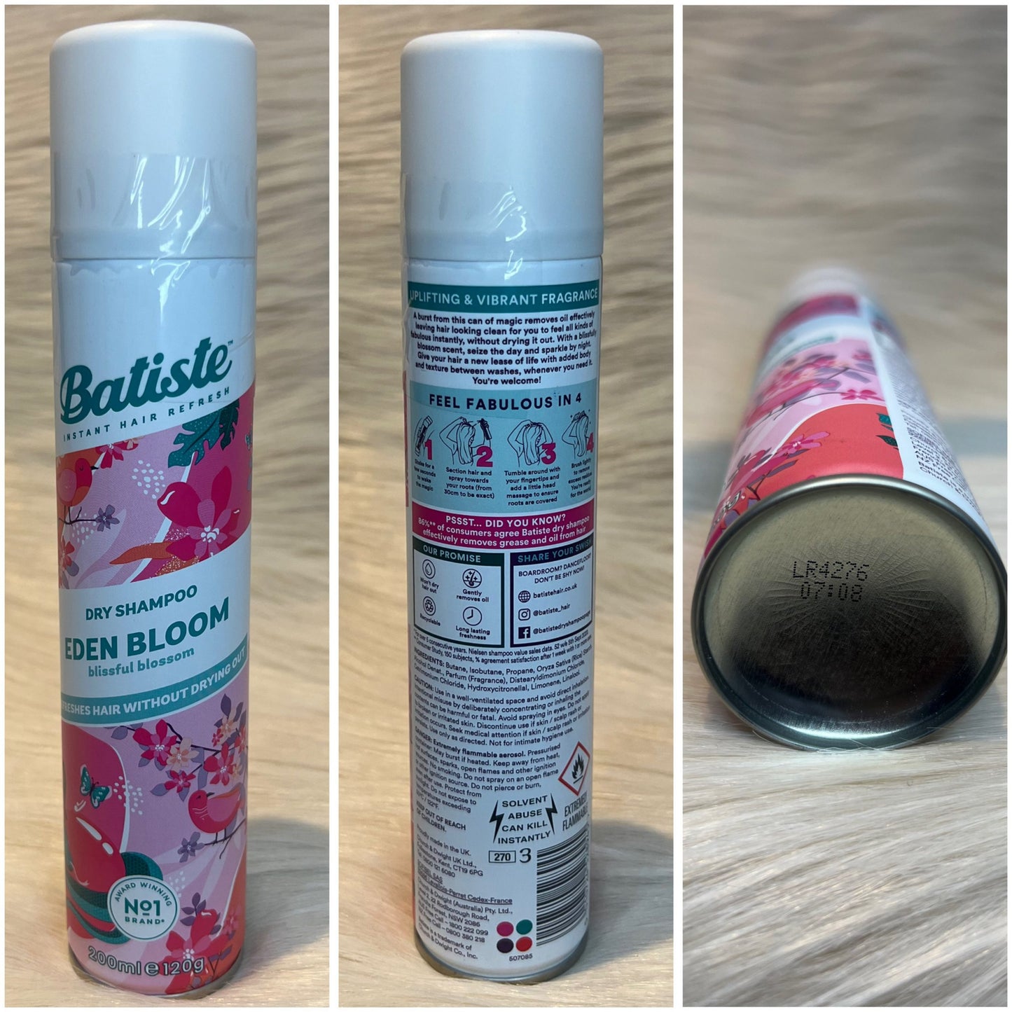 Batiste Eden Dry Shampoo 200ml